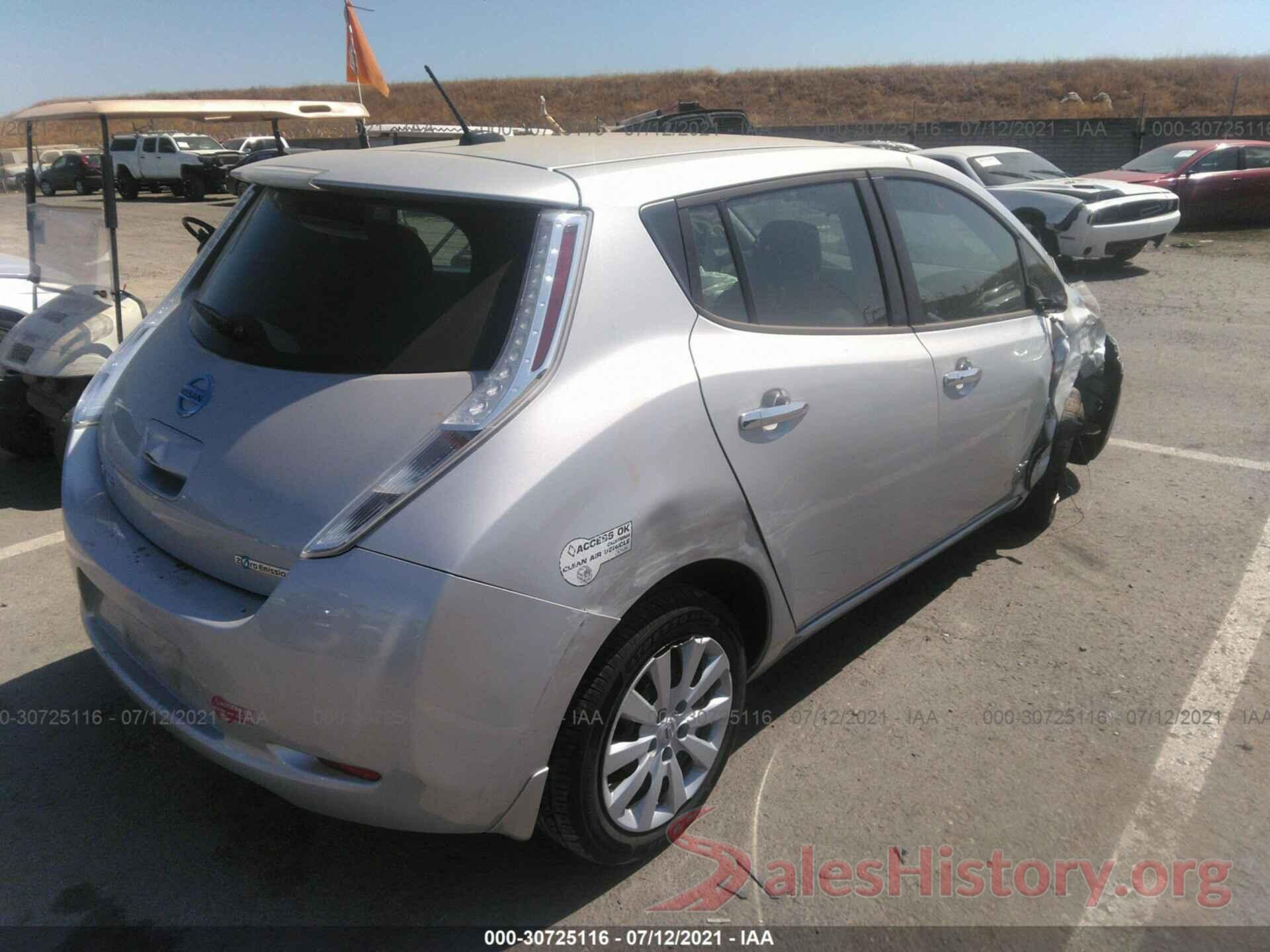 1N4BZ0CP3HC303507 2017 NISSAN LEAF