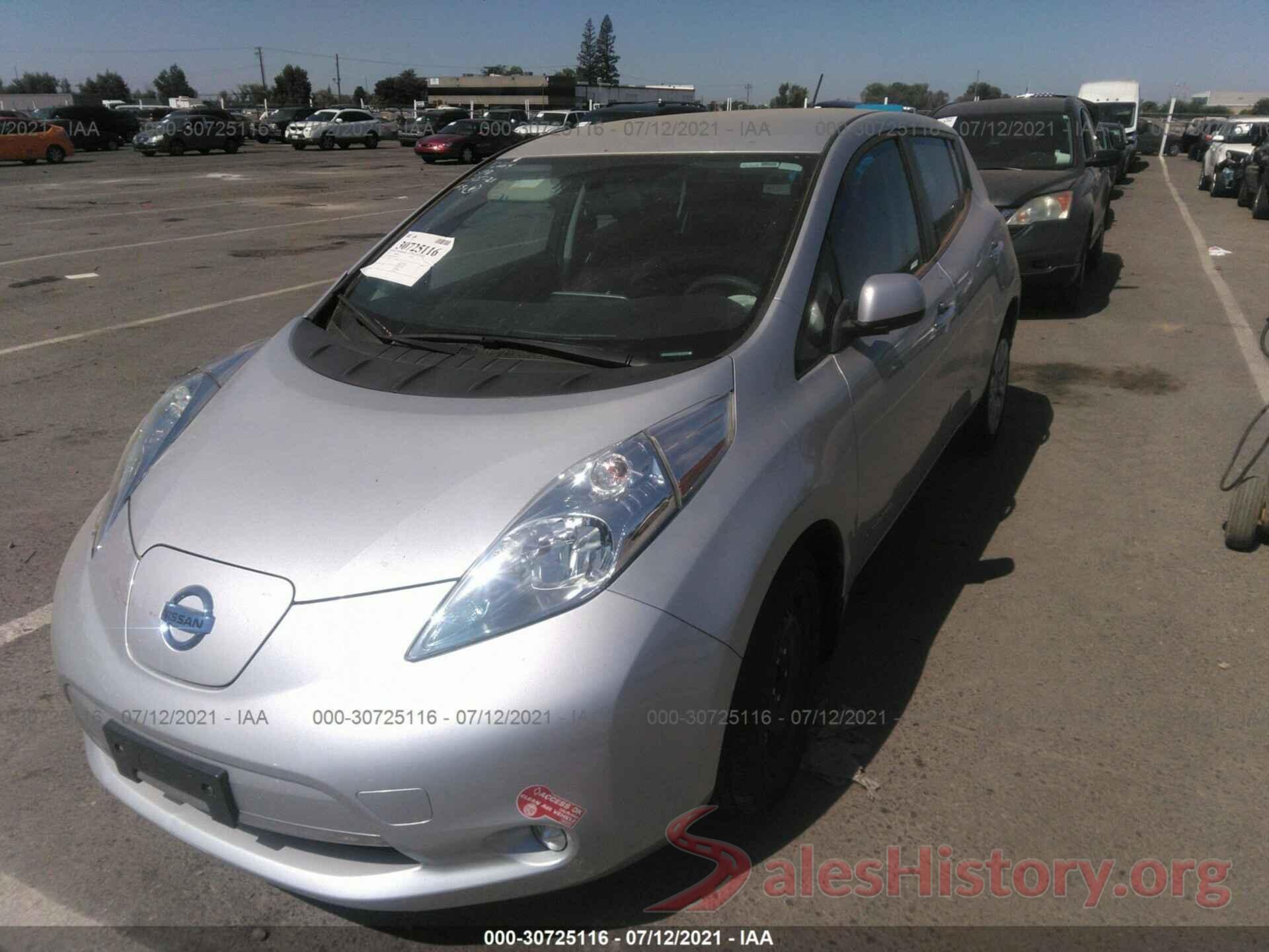 1N4BZ0CP3HC303507 2017 NISSAN LEAF