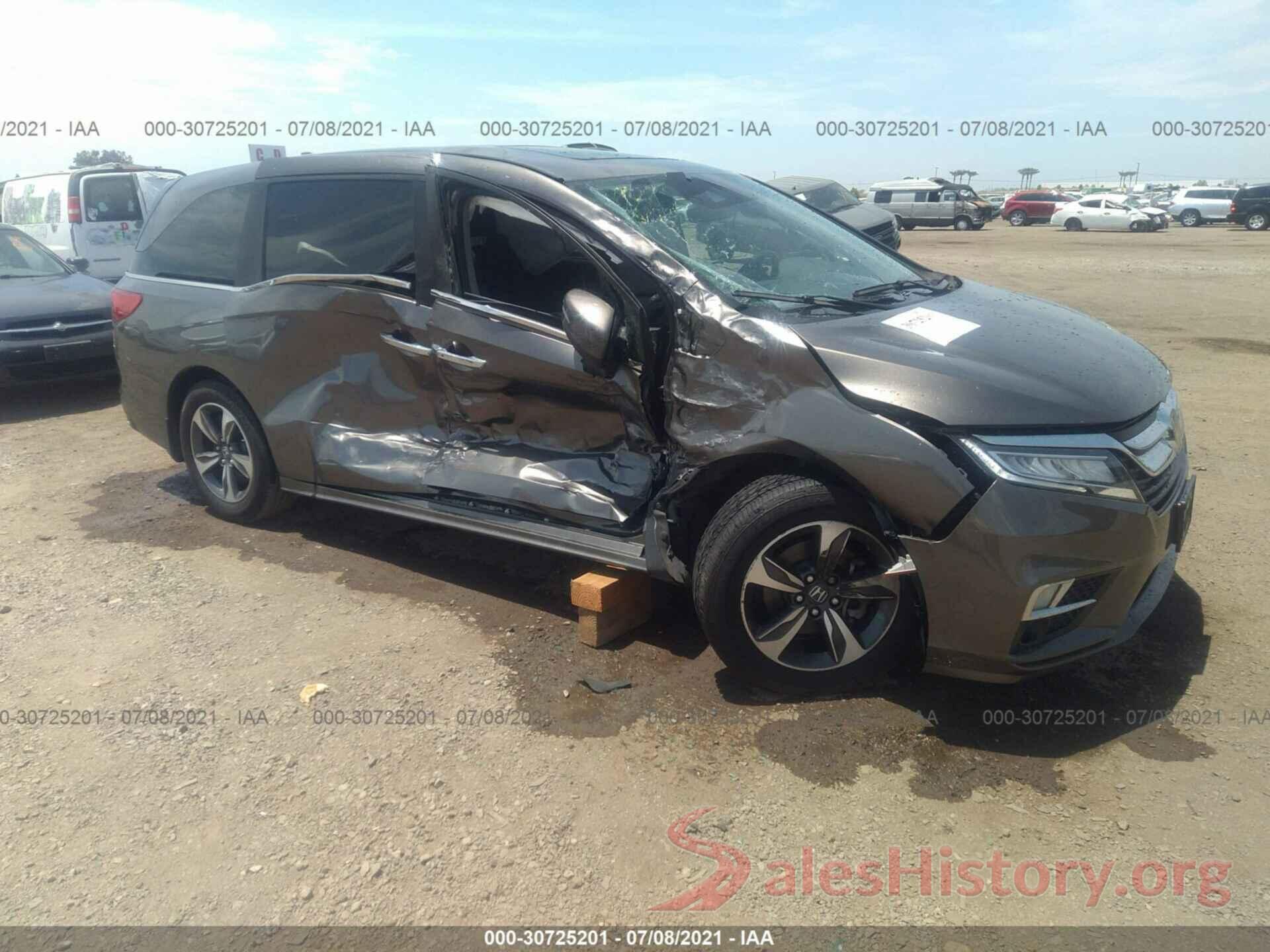 5FNRL6H88JB057206 2018 HONDA ODYSSEY