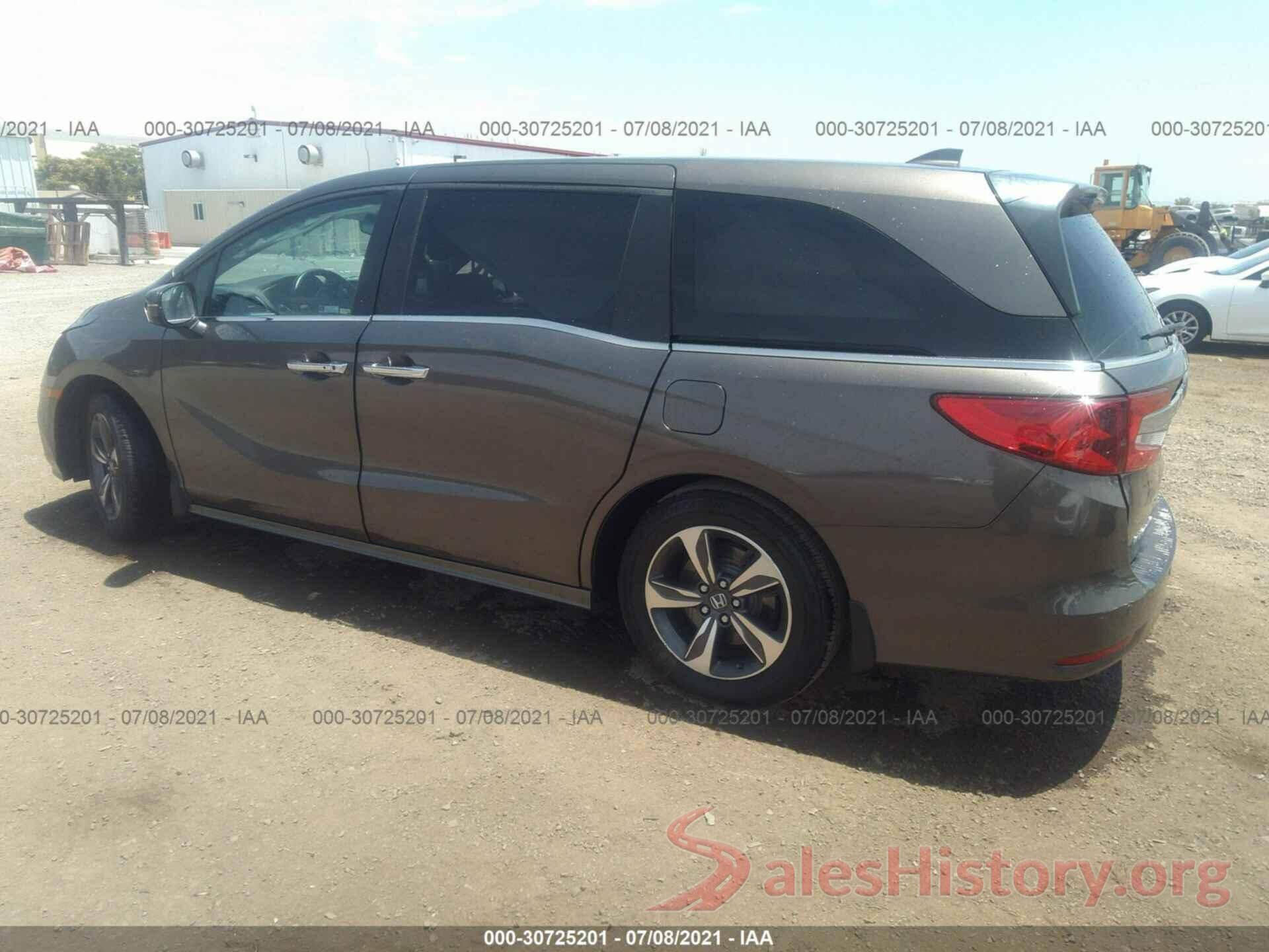 5FNRL6H88JB057206 2018 HONDA ODYSSEY