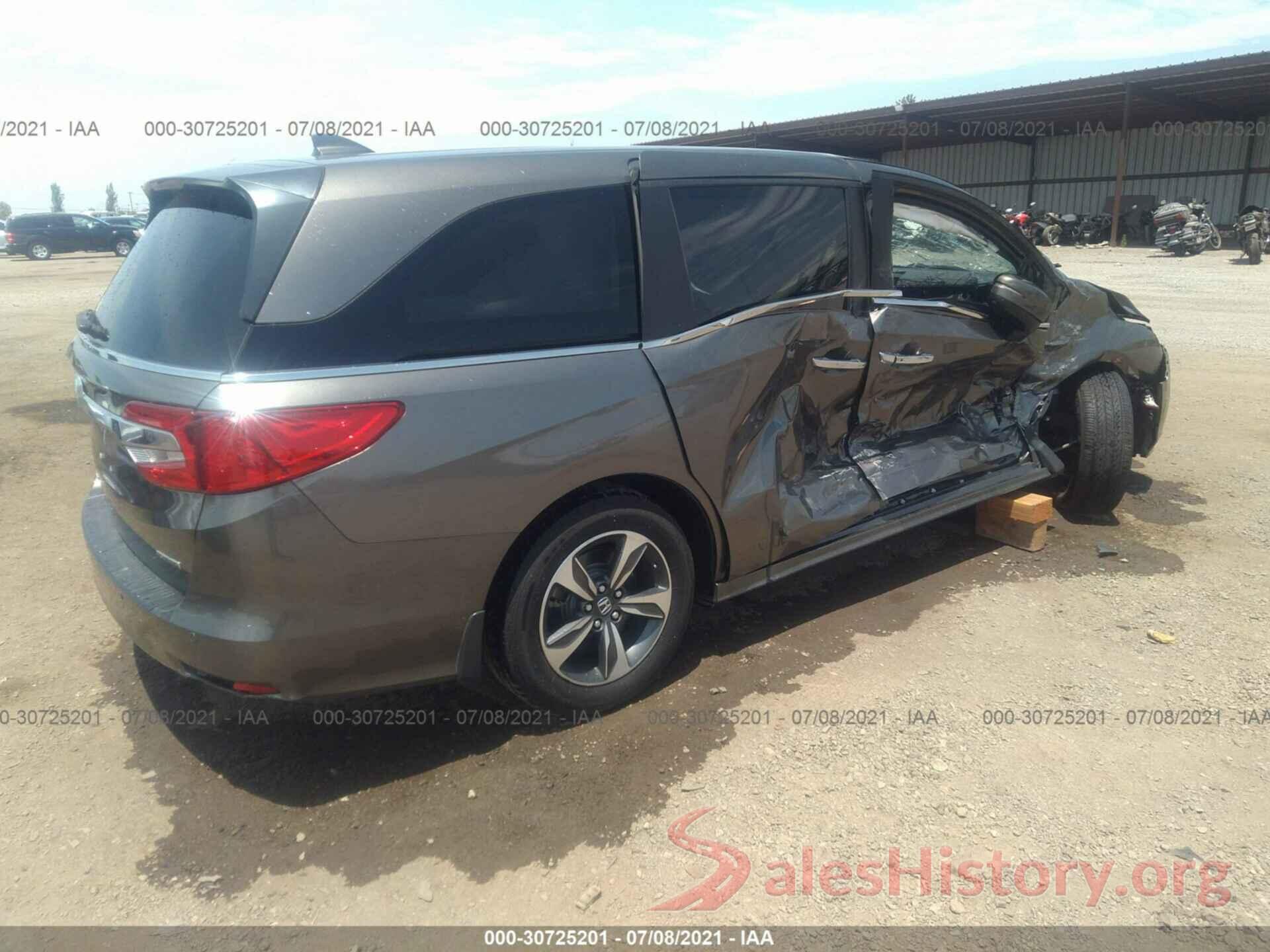 5FNRL6H88JB057206 2018 HONDA ODYSSEY