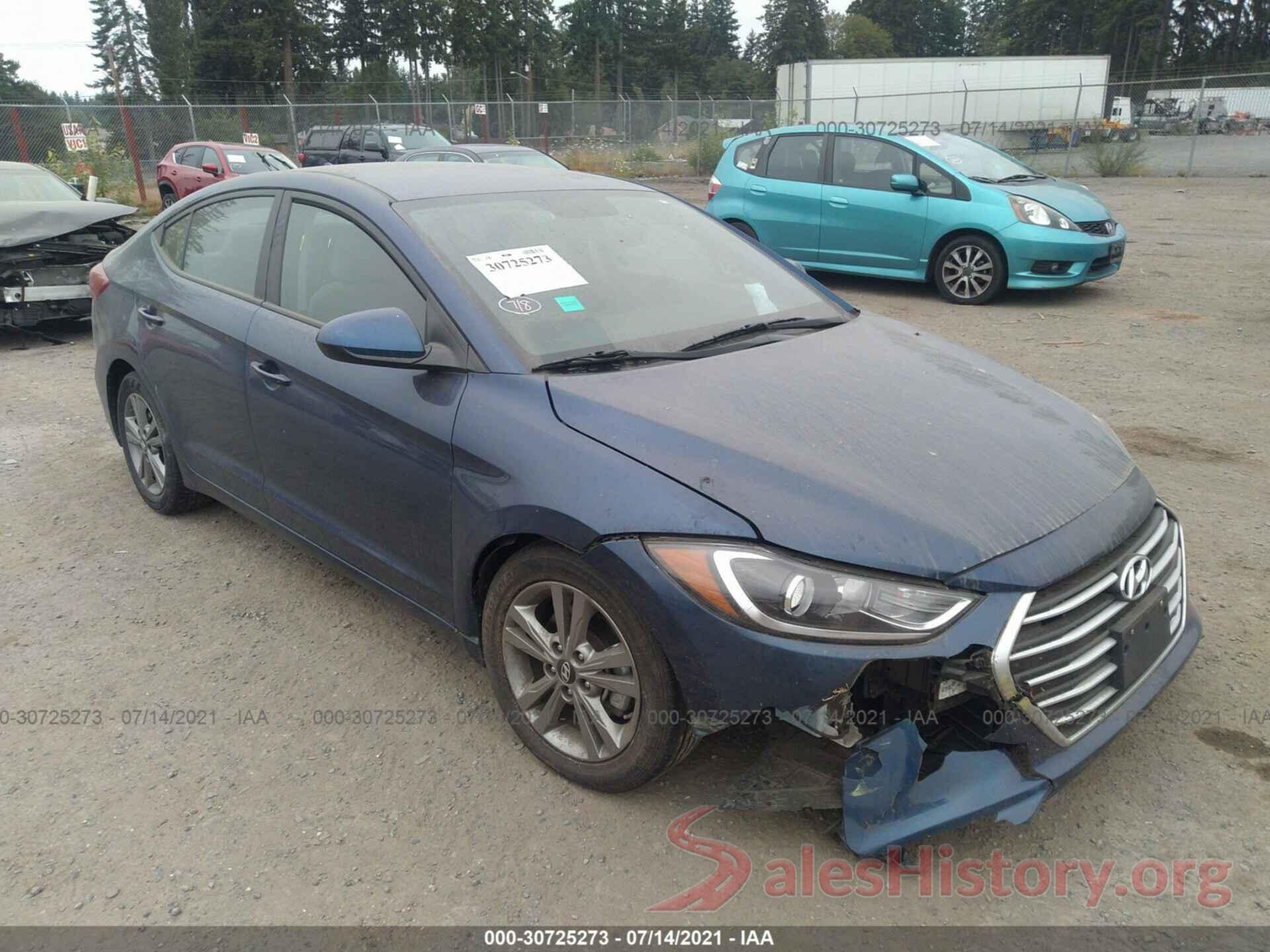 5NPD84LF0JH294036 2018 HYUNDAI ELANTRA