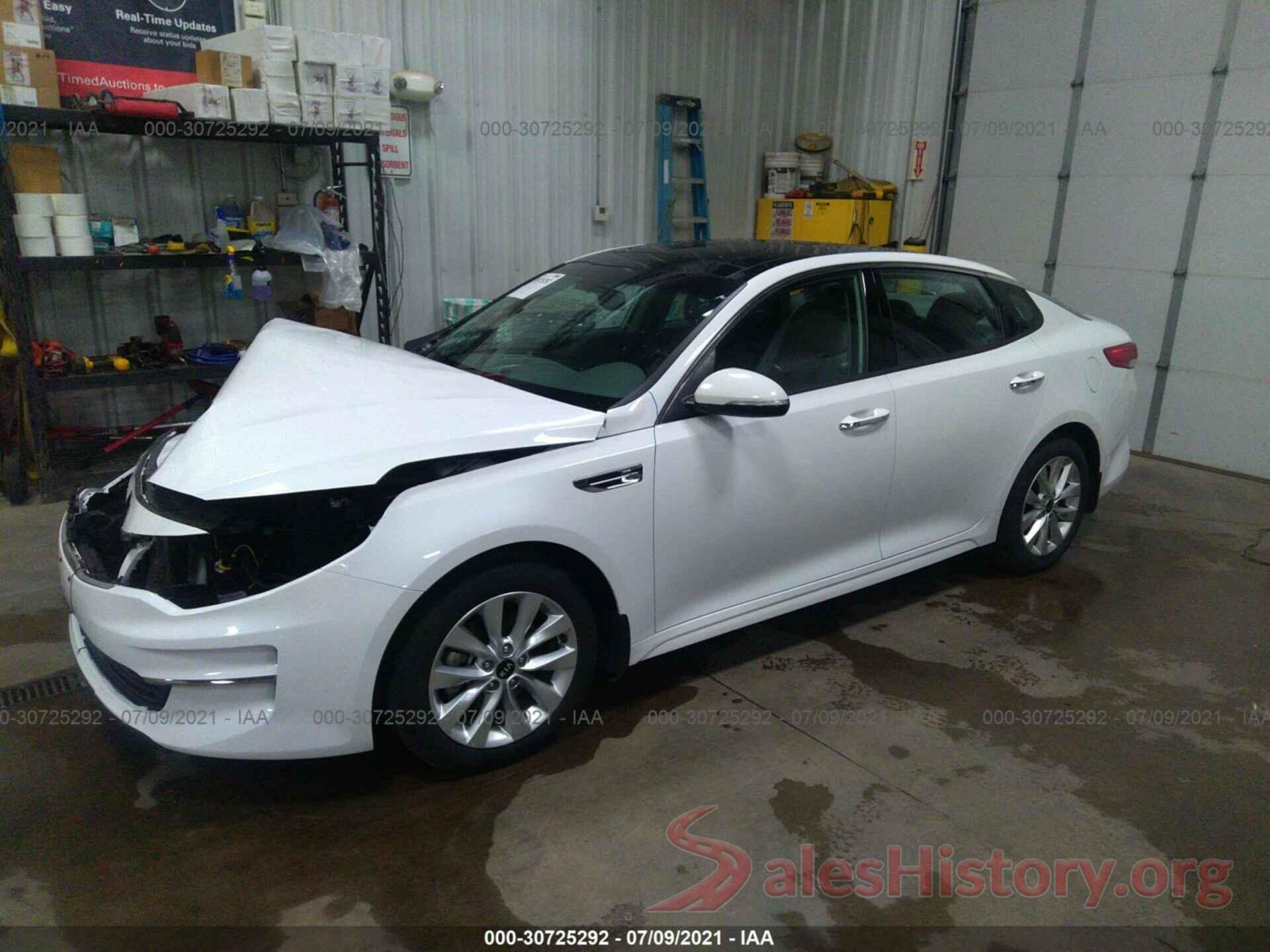 5XXGU4L30JG183609 2018 KIA OPTIMA