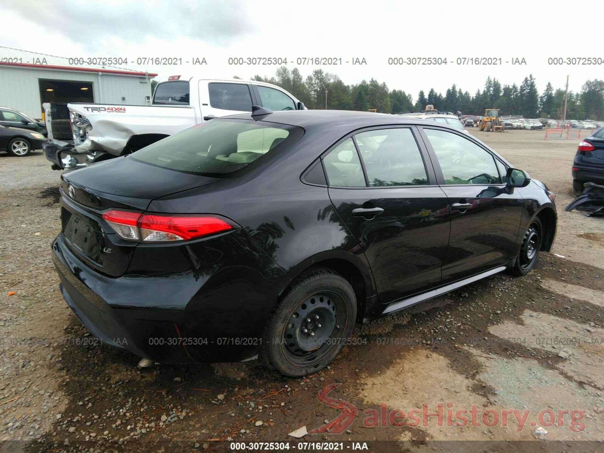 JTDEPRAE2LJ090170 2020 TOYOTA COROLLA