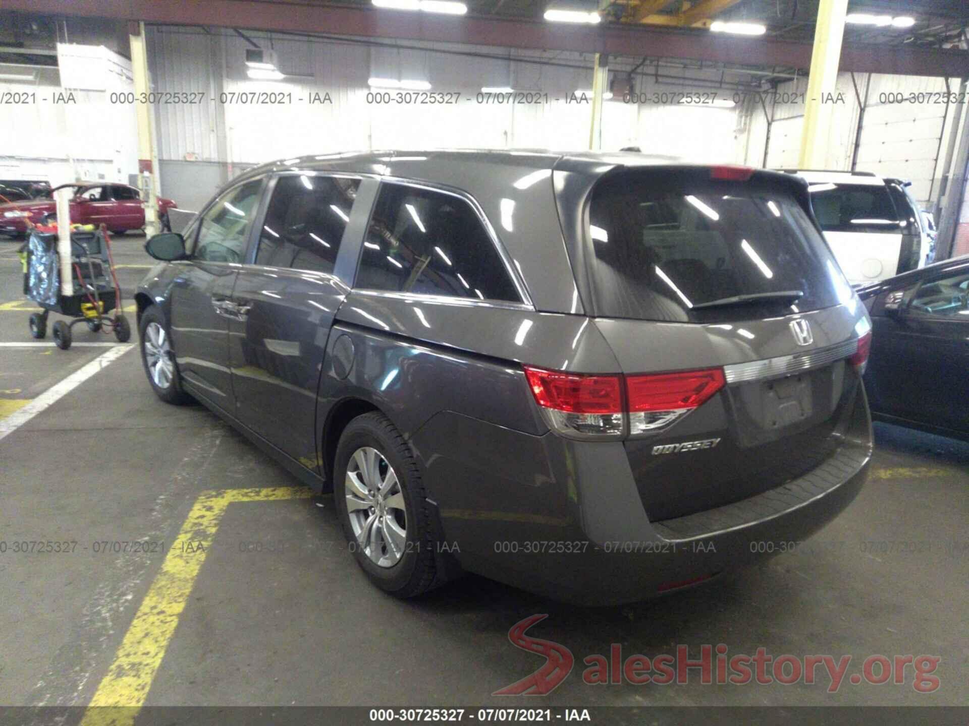 5FNRL5H6XGB012074 2016 HONDA ODYSSEY