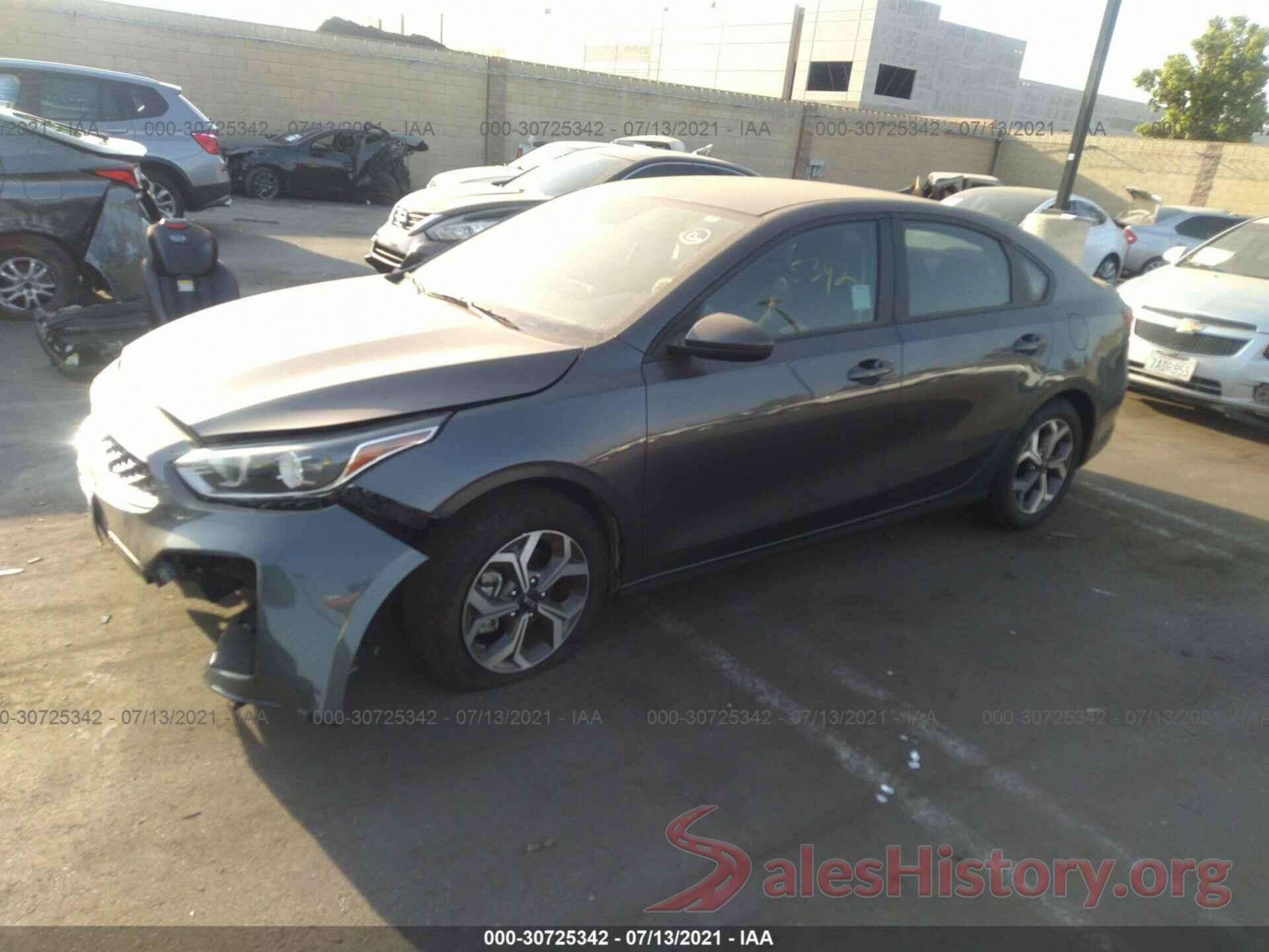 3KPF24AD9LE243542 2020 KIA FORTE