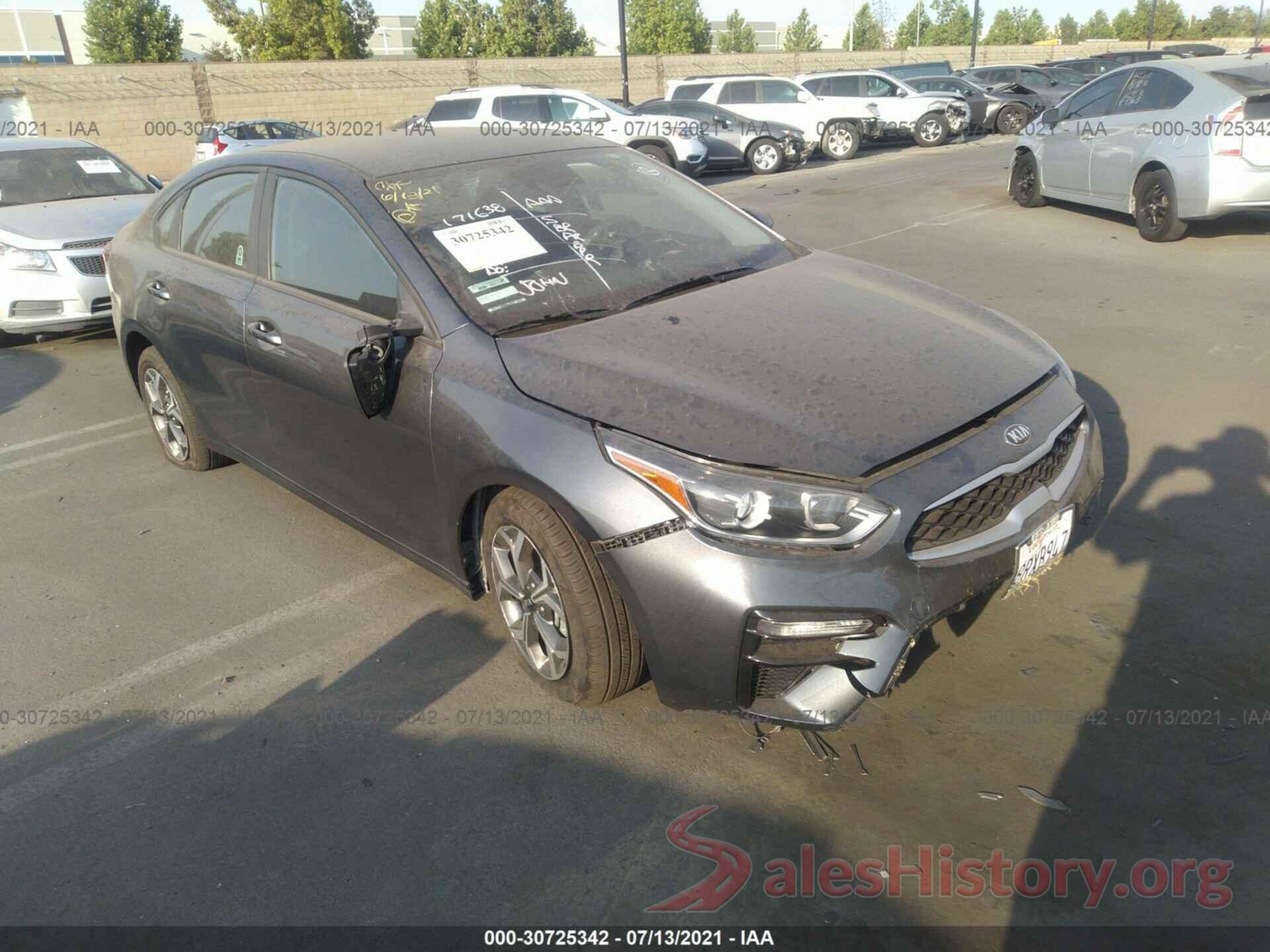 3KPF24AD9LE243542 2020 KIA FORTE