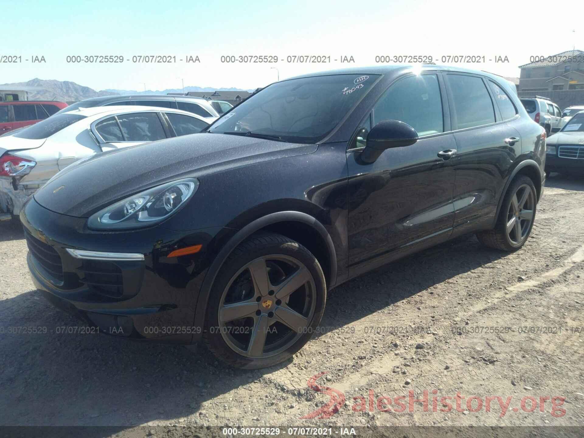 WP1AA2A2XGKA16023 2016 PORSCHE CAYENNE