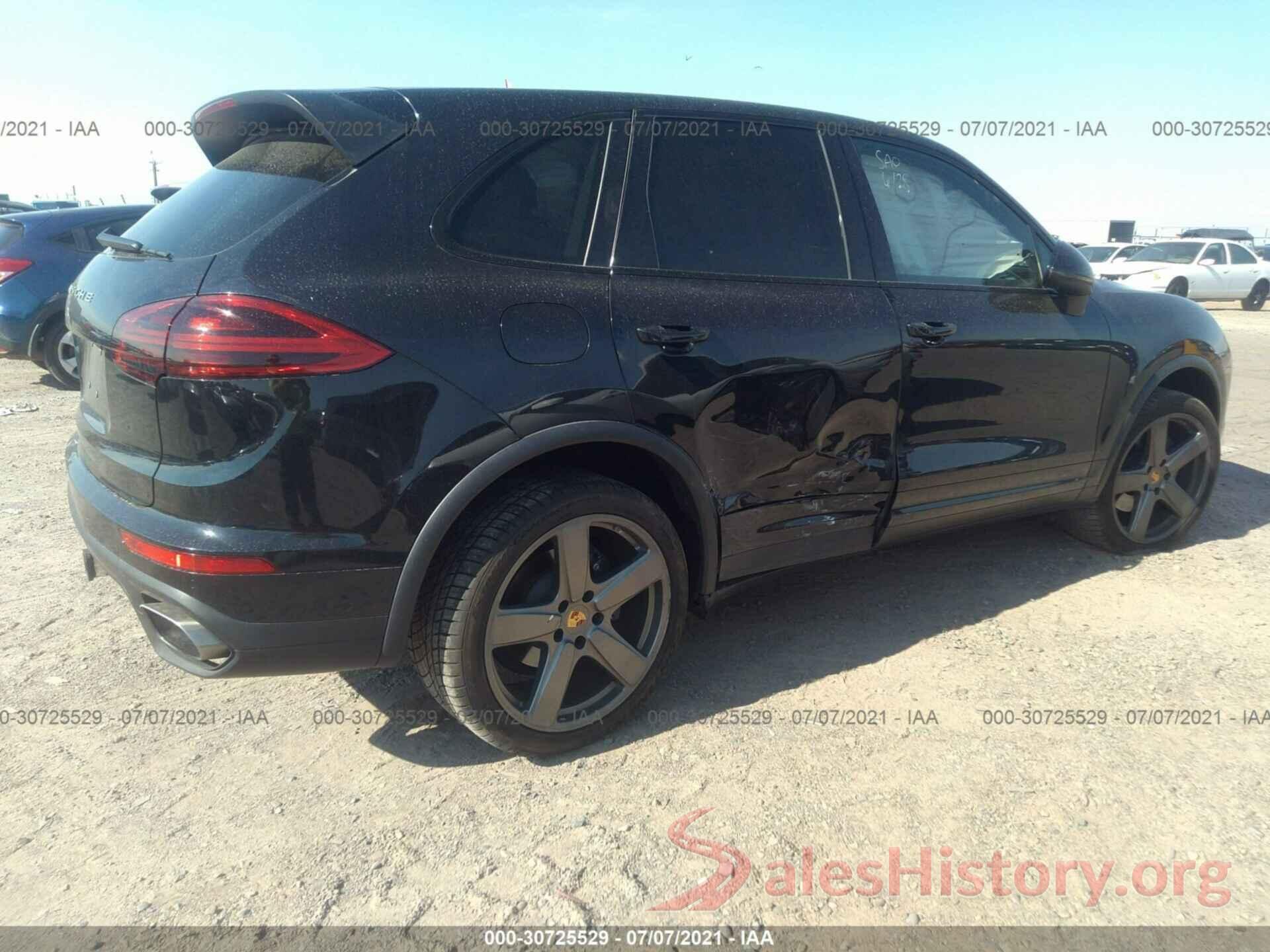 WP1AA2A2XGKA16023 2016 PORSCHE CAYENNE