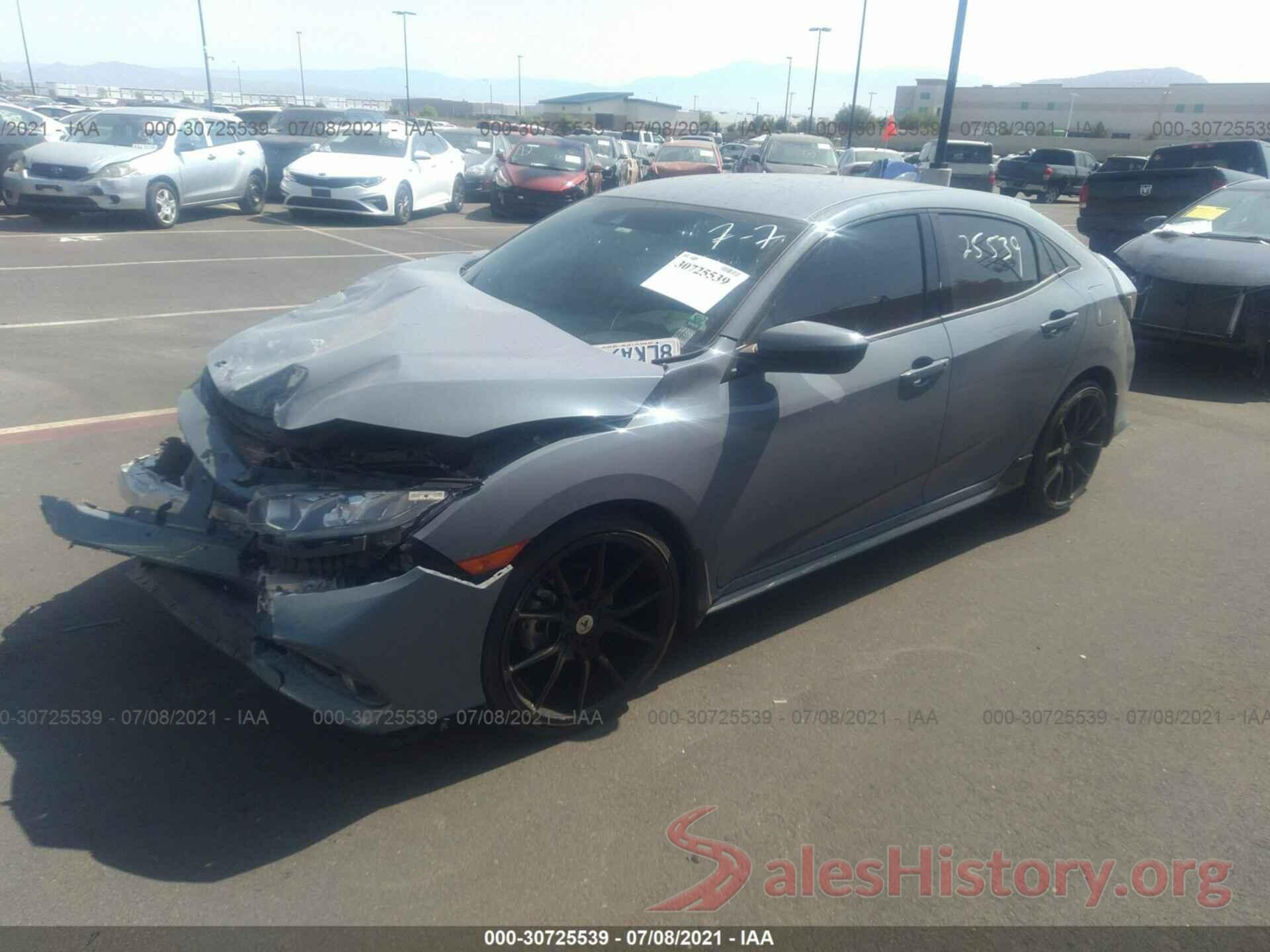 SHHFK7H47KU419227 2019 HONDA CIVIC HATCHBACK