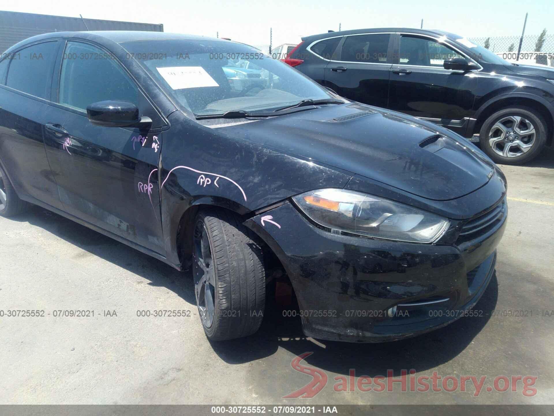 1C3CDFEB5GD577709 2016 DODGE DART