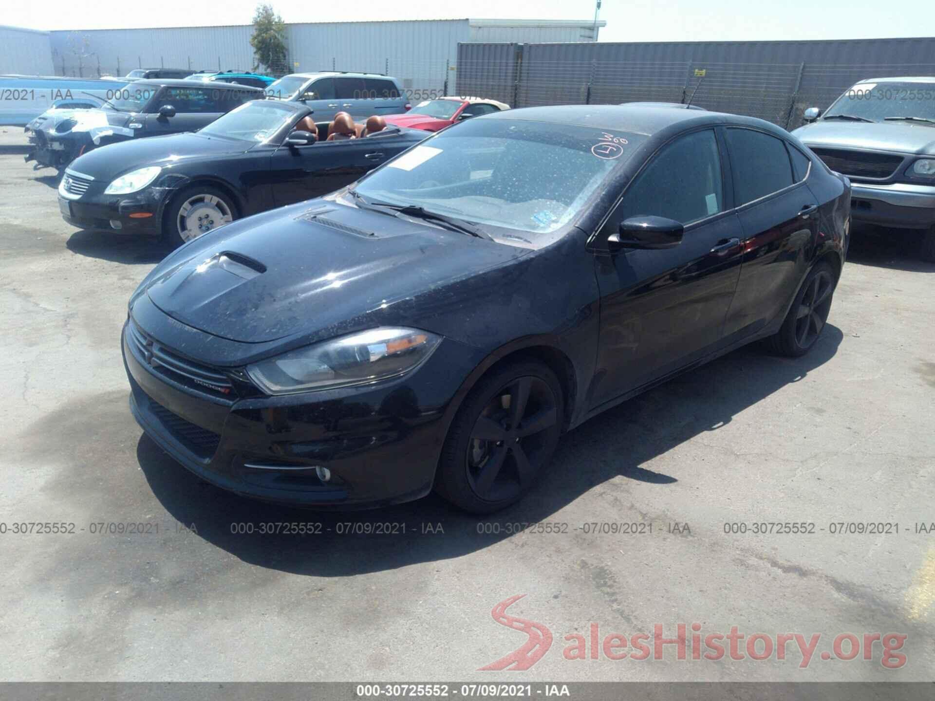 1C3CDFEB5GD577709 2016 DODGE DART