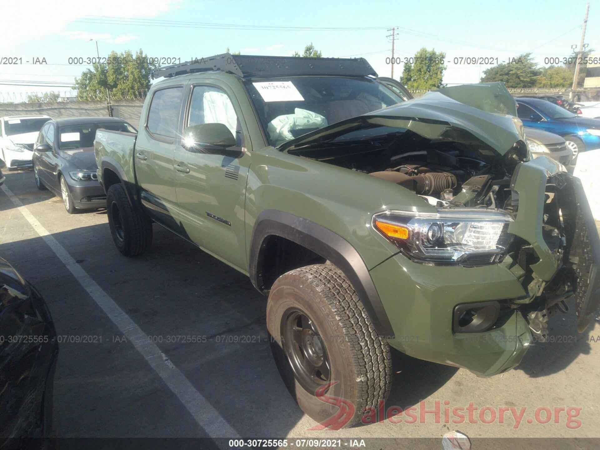 3TMCZ5AN0MM371575 2021 TOYOTA TACOMA 4WD