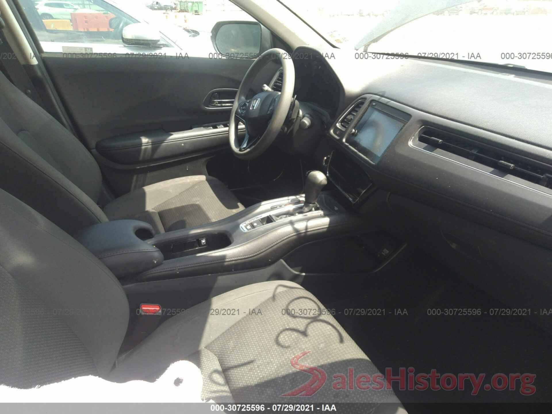 3CZRU5H5XKM703480 2019 HONDA HR-V