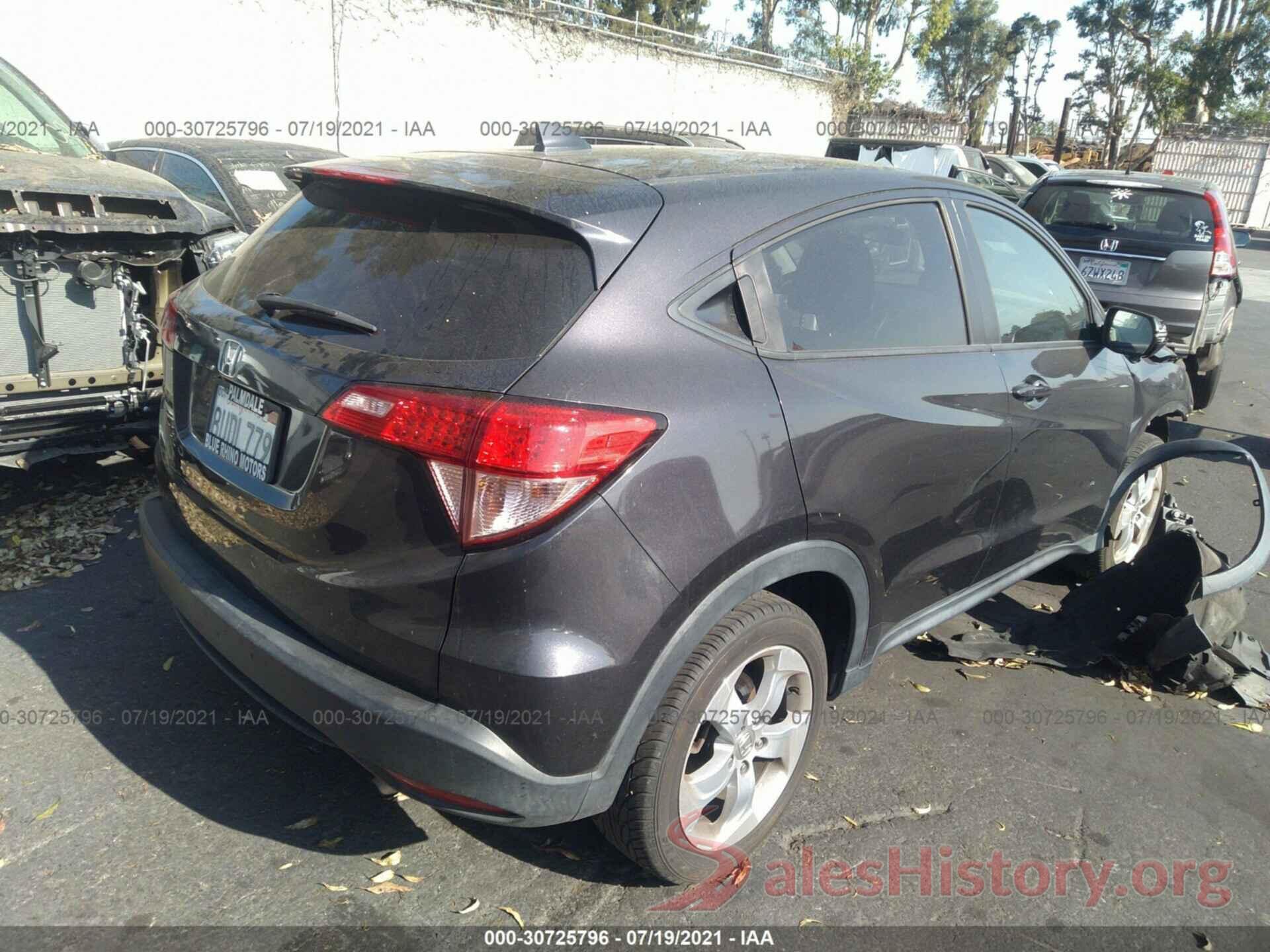 3CZRU5H51GM723429 2016 HONDA HR-V