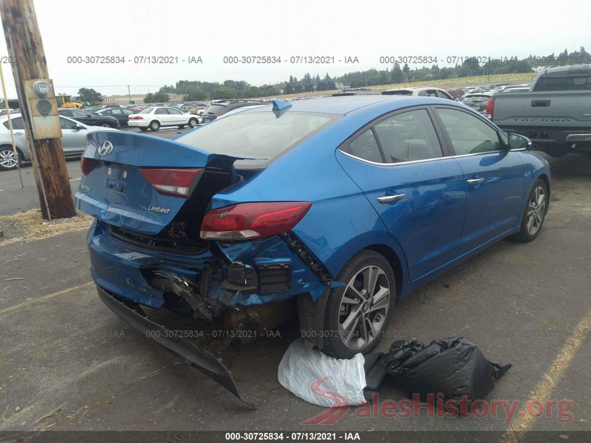 5NPD84LF9HH012843 2017 HYUNDAI ELANTRA