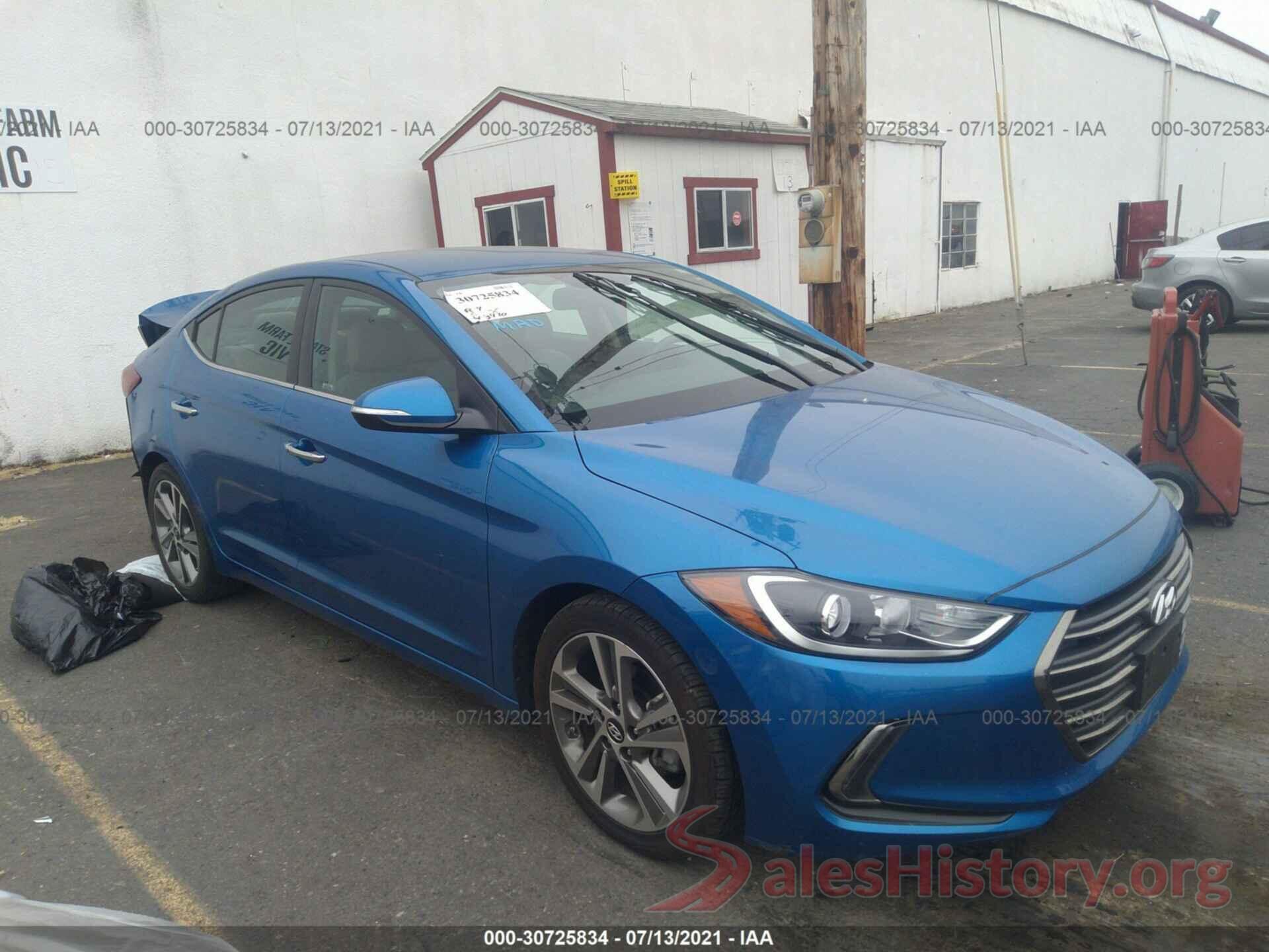 5NPD84LF9HH012843 2017 HYUNDAI ELANTRA