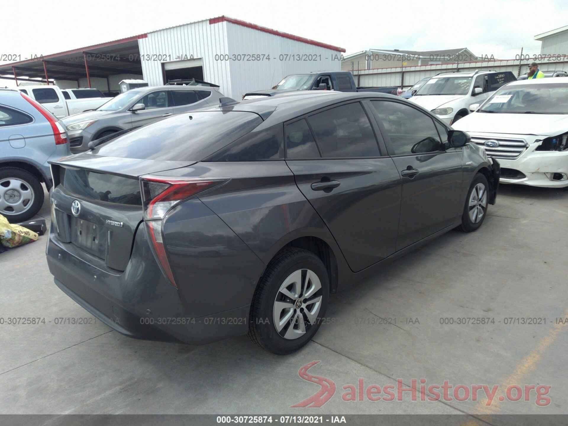 JTDKARFU2J3062780 2018 TOYOTA PRIUS