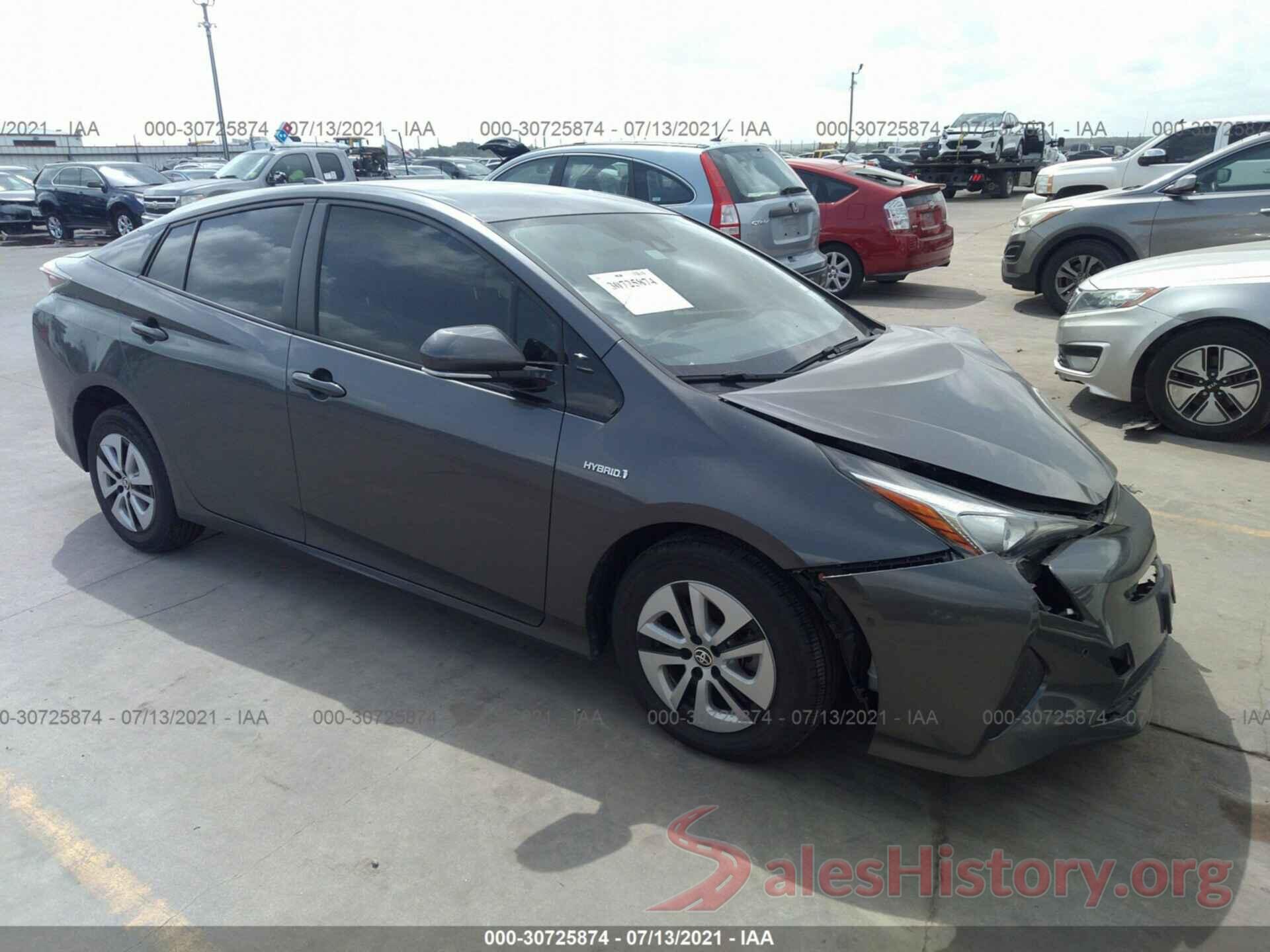 JTDKARFU2J3062780 2018 TOYOTA PRIUS