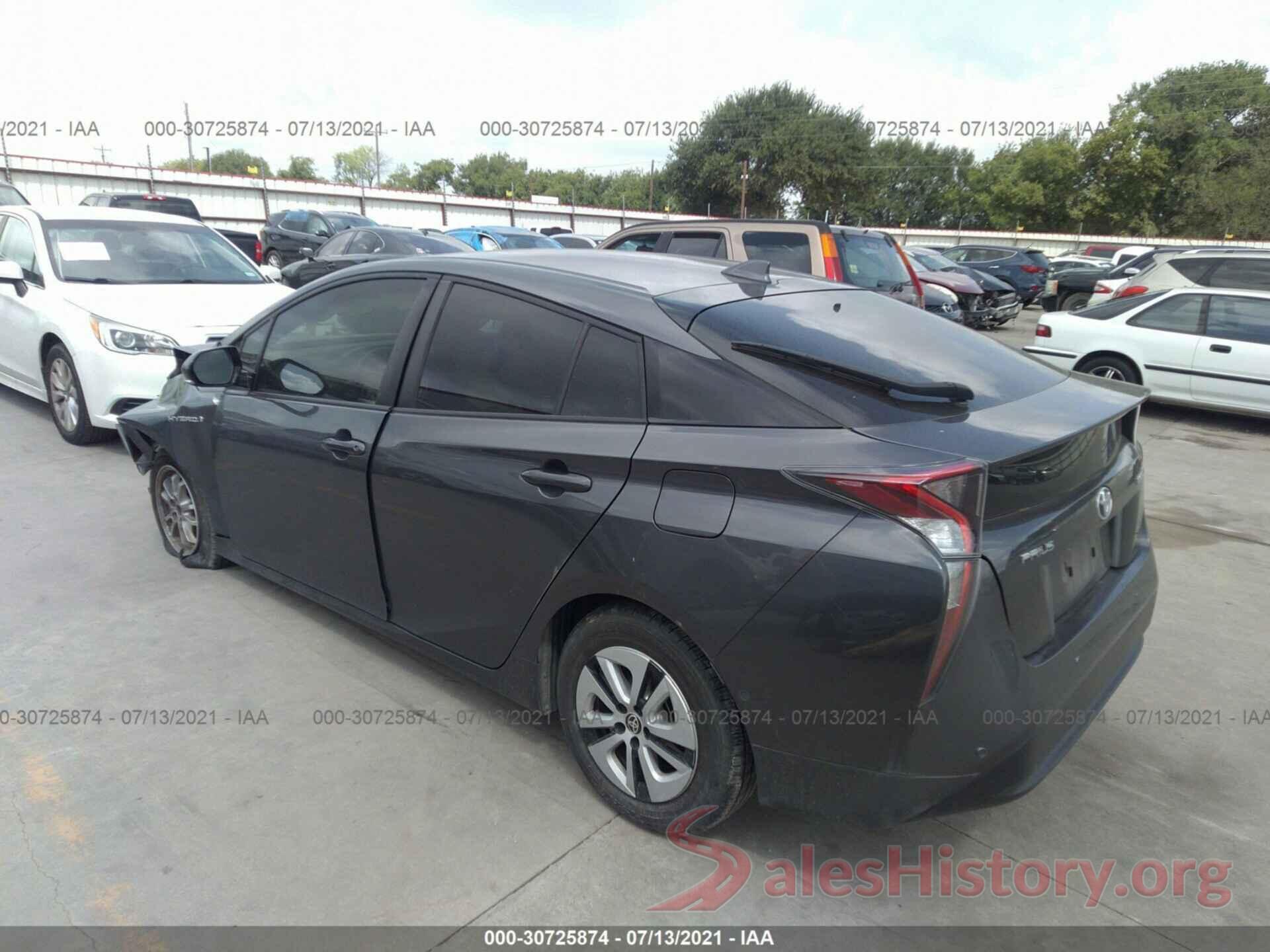 JTDKARFU2J3062780 2018 TOYOTA PRIUS