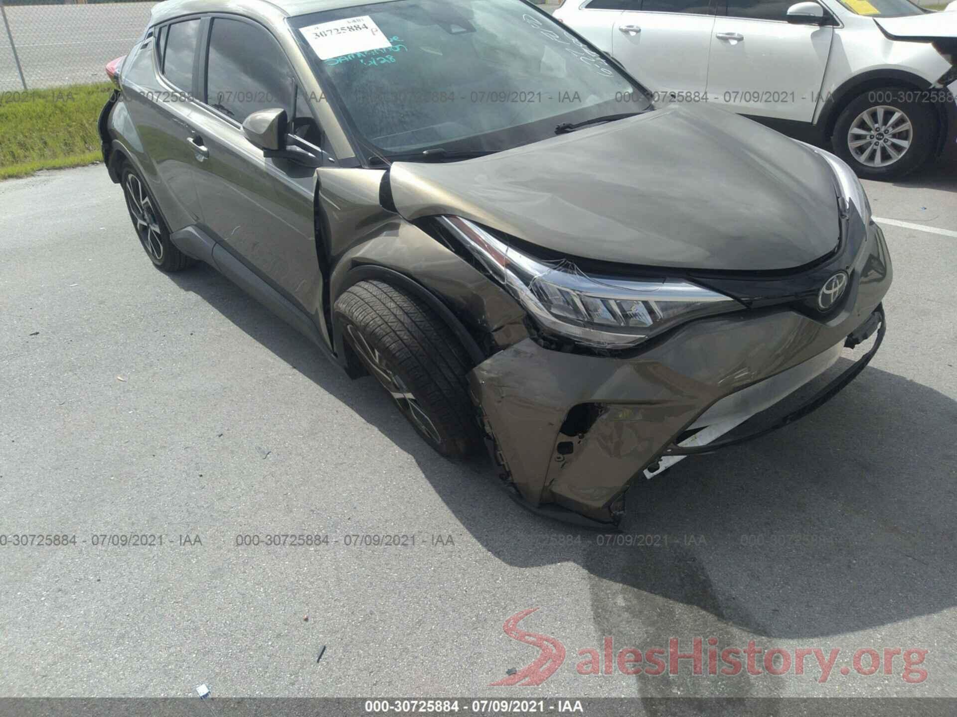 JTNKHMBX5M1104790 2021 TOYOTA C-HR