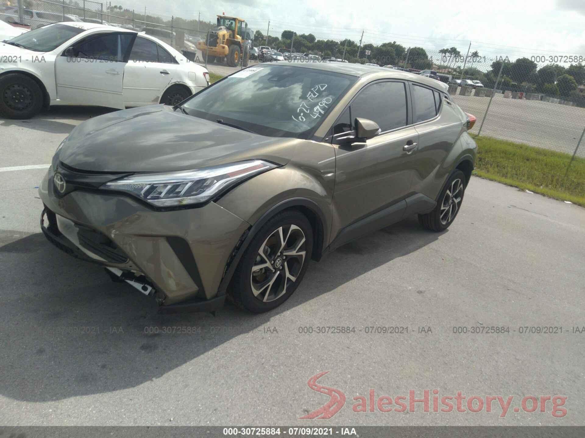 JTNKHMBX5M1104790 2021 TOYOTA C-HR