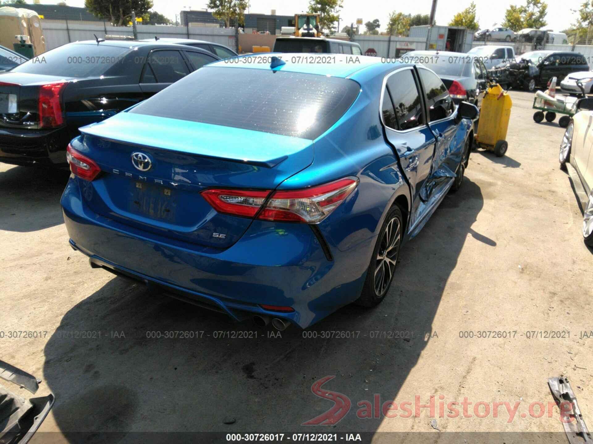 4T1B11HK2KU203741 2019 TOYOTA CAMRY