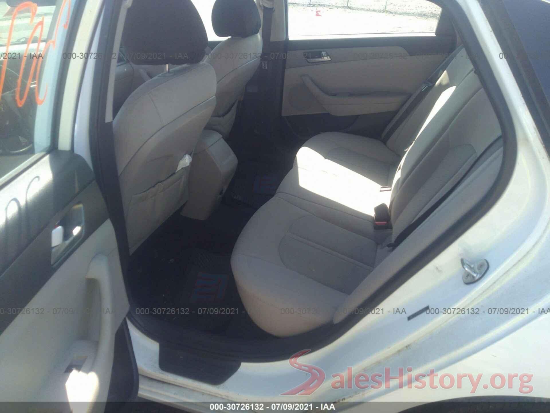 5NPE24AFXGH412501 2016 HYUNDAI SONATA