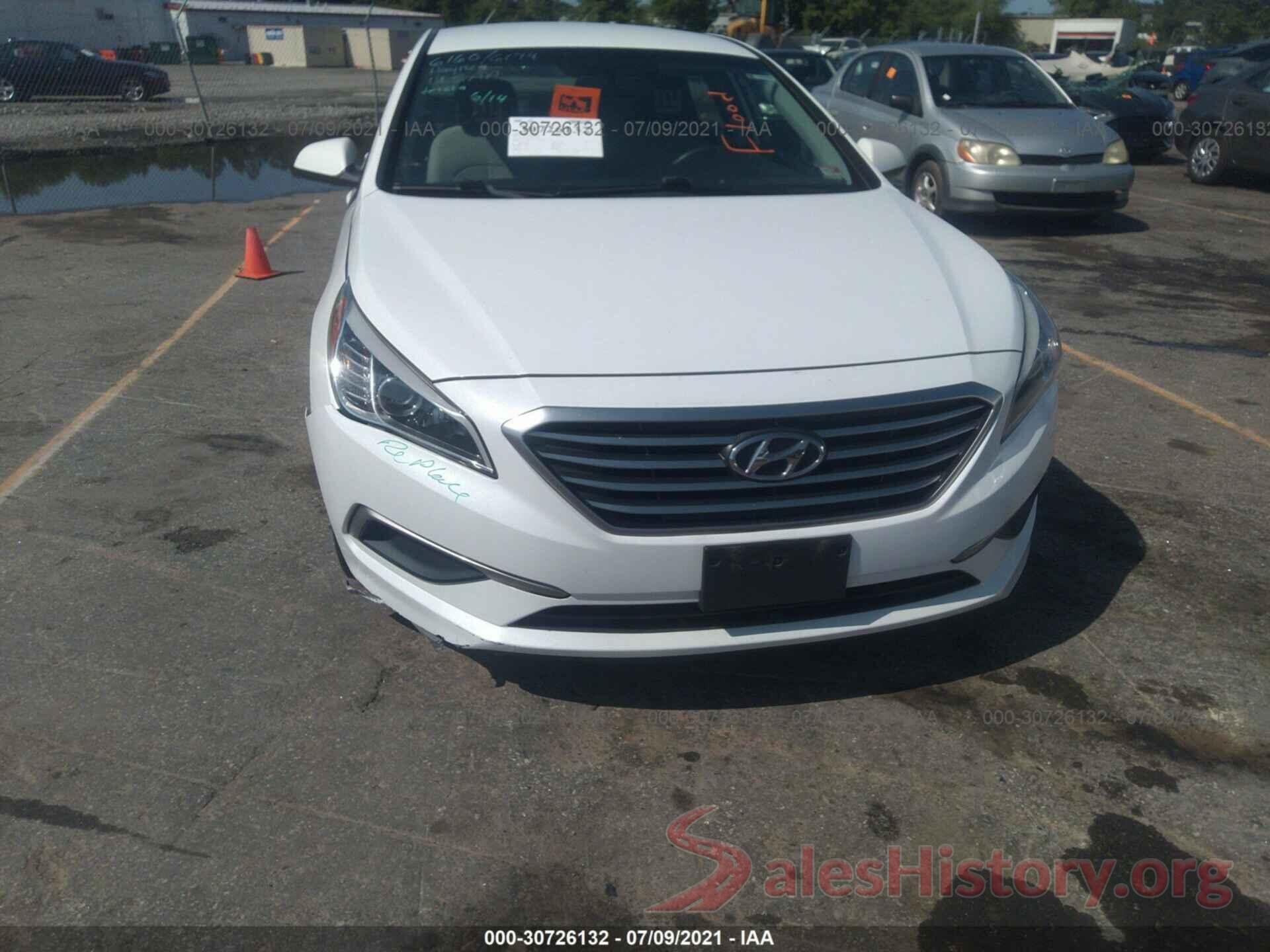 5NPE24AFXGH412501 2016 HYUNDAI SONATA