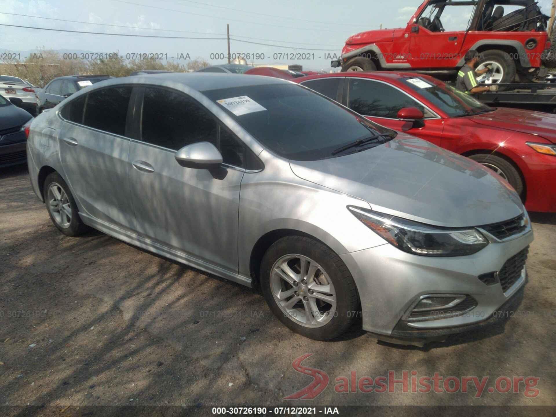 1G1BE5SMXJ7237507 2018 CHEVROLET CRUZE