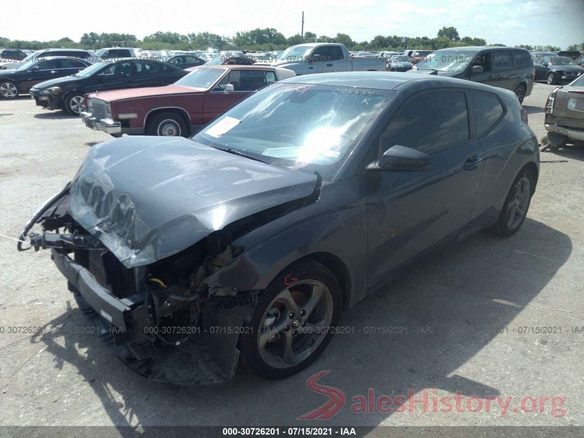 KMHTG6AF7KU017240 2019 HYUNDAI VELOSTER