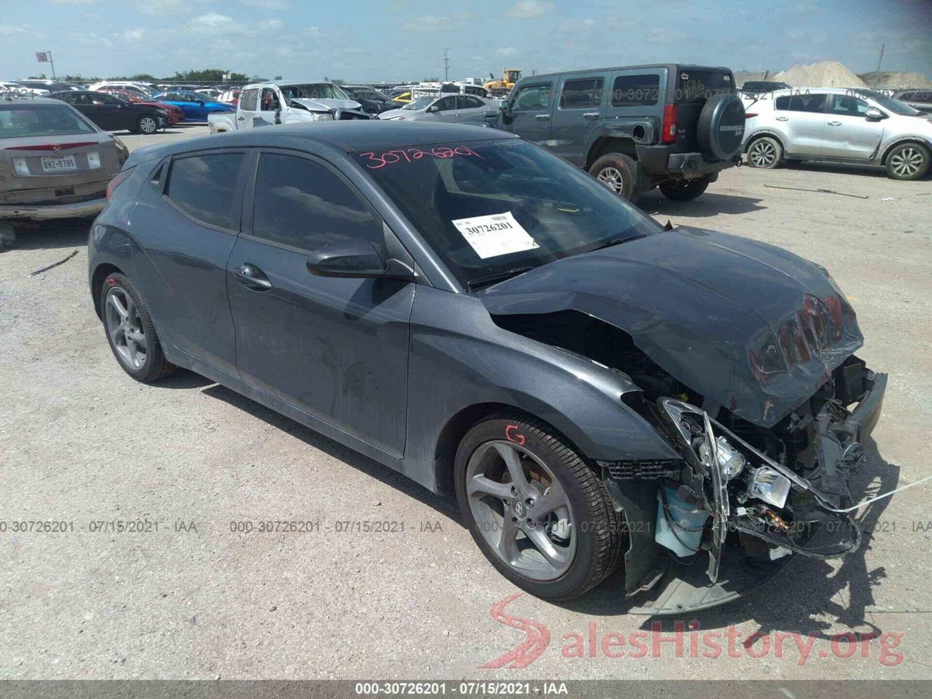 KMHTG6AF7KU017240 2019 HYUNDAI VELOSTER