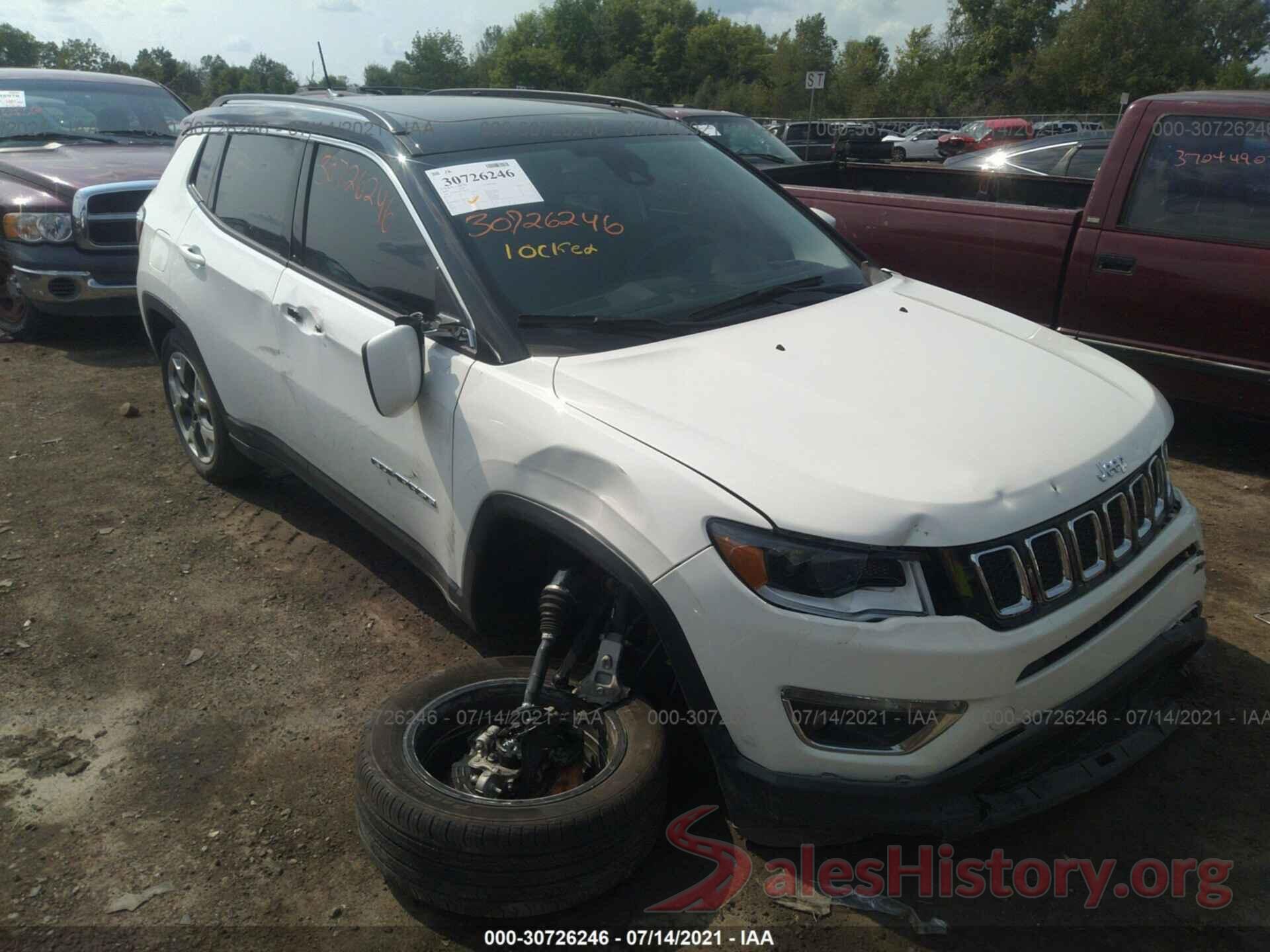 3C4NJDCB9KT818517 2019 JEEP COMPASS