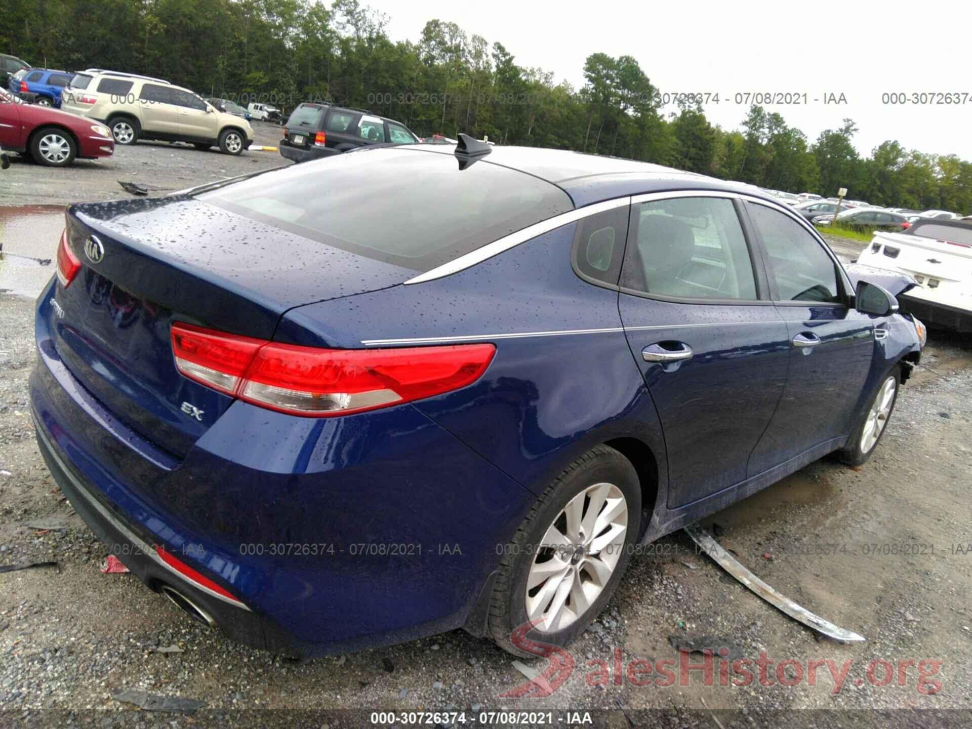 5XXGU4L3XGG013945 2016 KIA OPTIMA