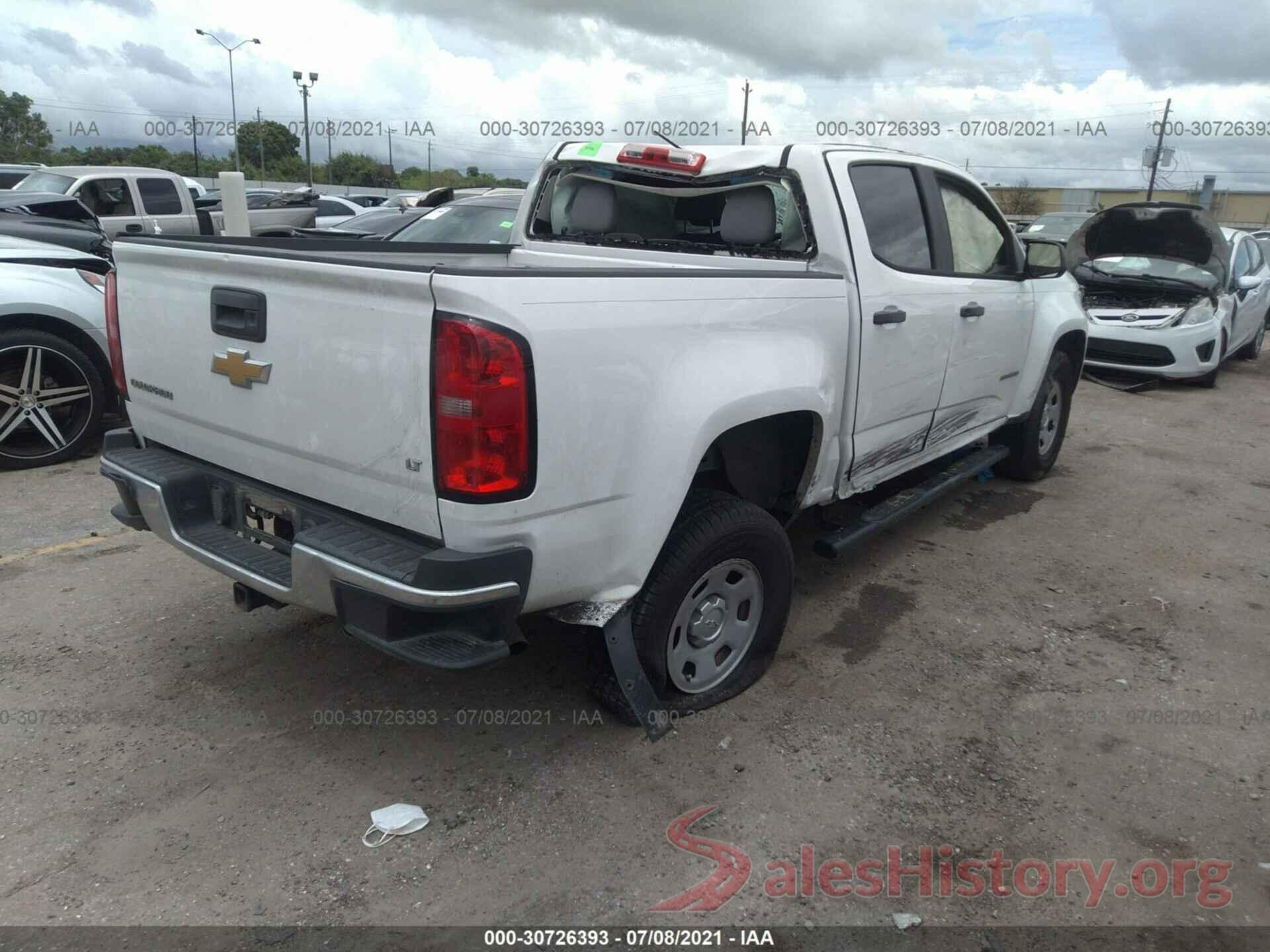 1GCGSBEA0G1303886 2016 CHEVROLET COLORADO