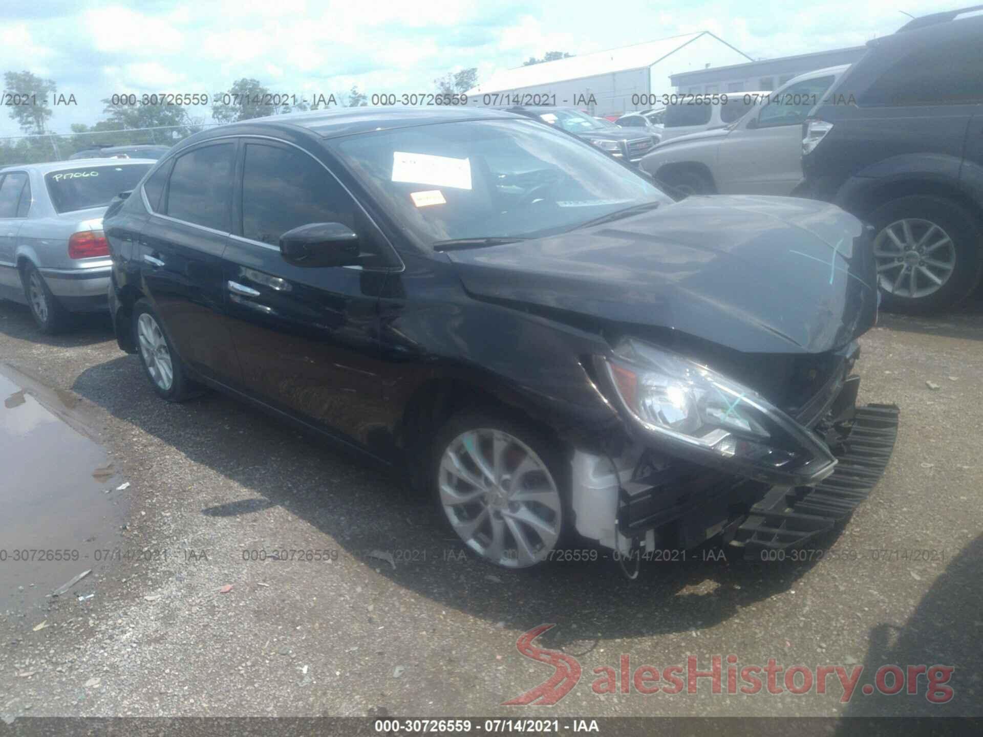 3N1AB7AP5KY444277 2019 NISSAN SENTRA