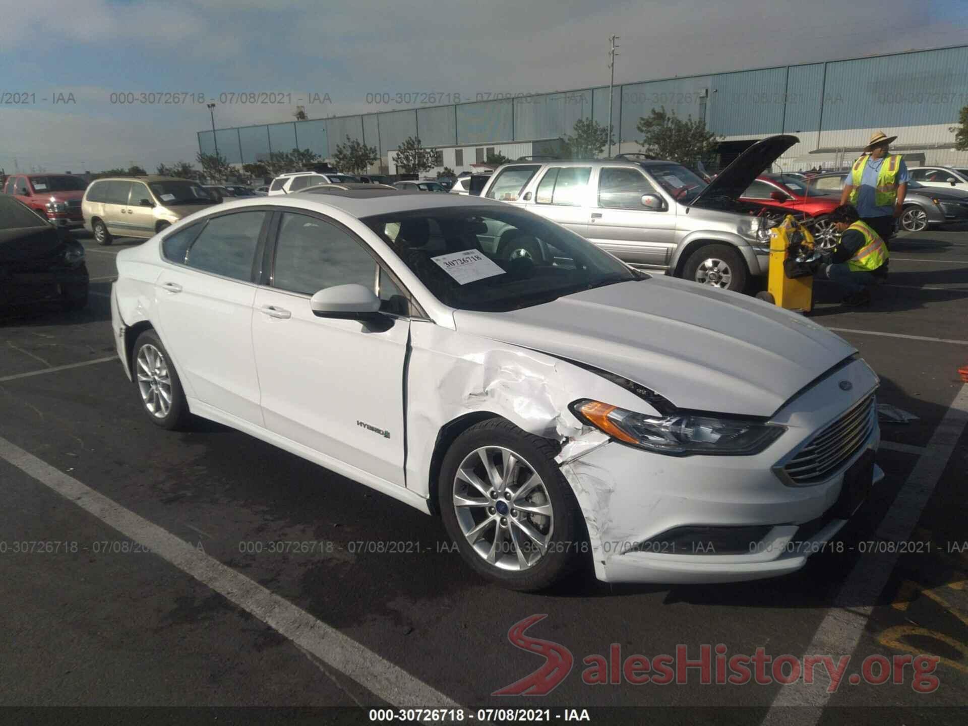 3FA6P0LU0HR190971 2017 FORD FUSION