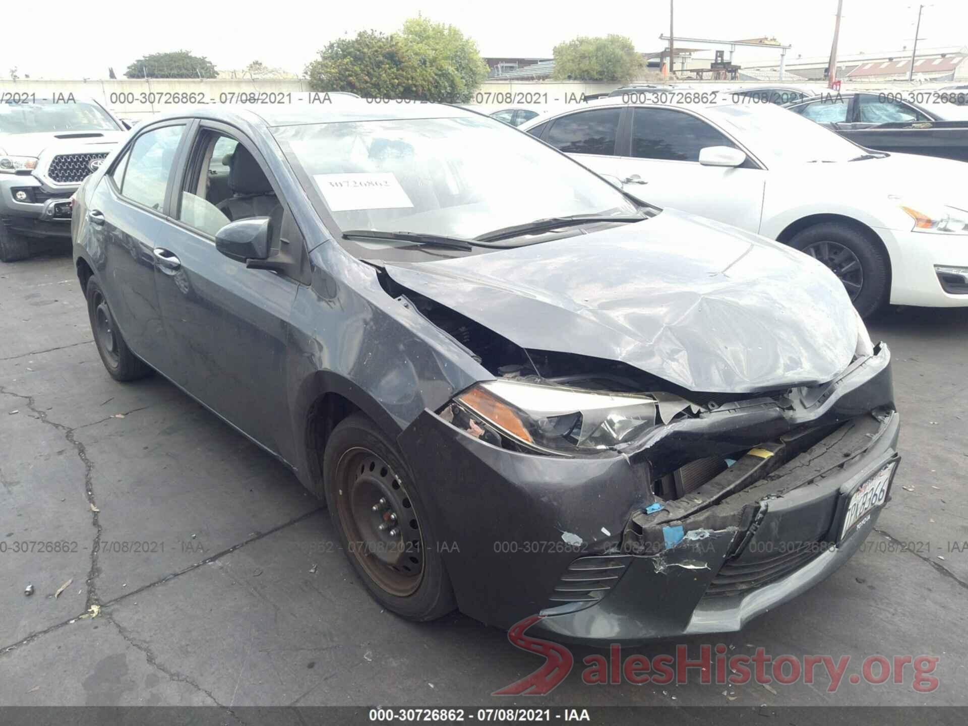 5YFBURHE3GP425780 2016 TOYOTA COROLLA