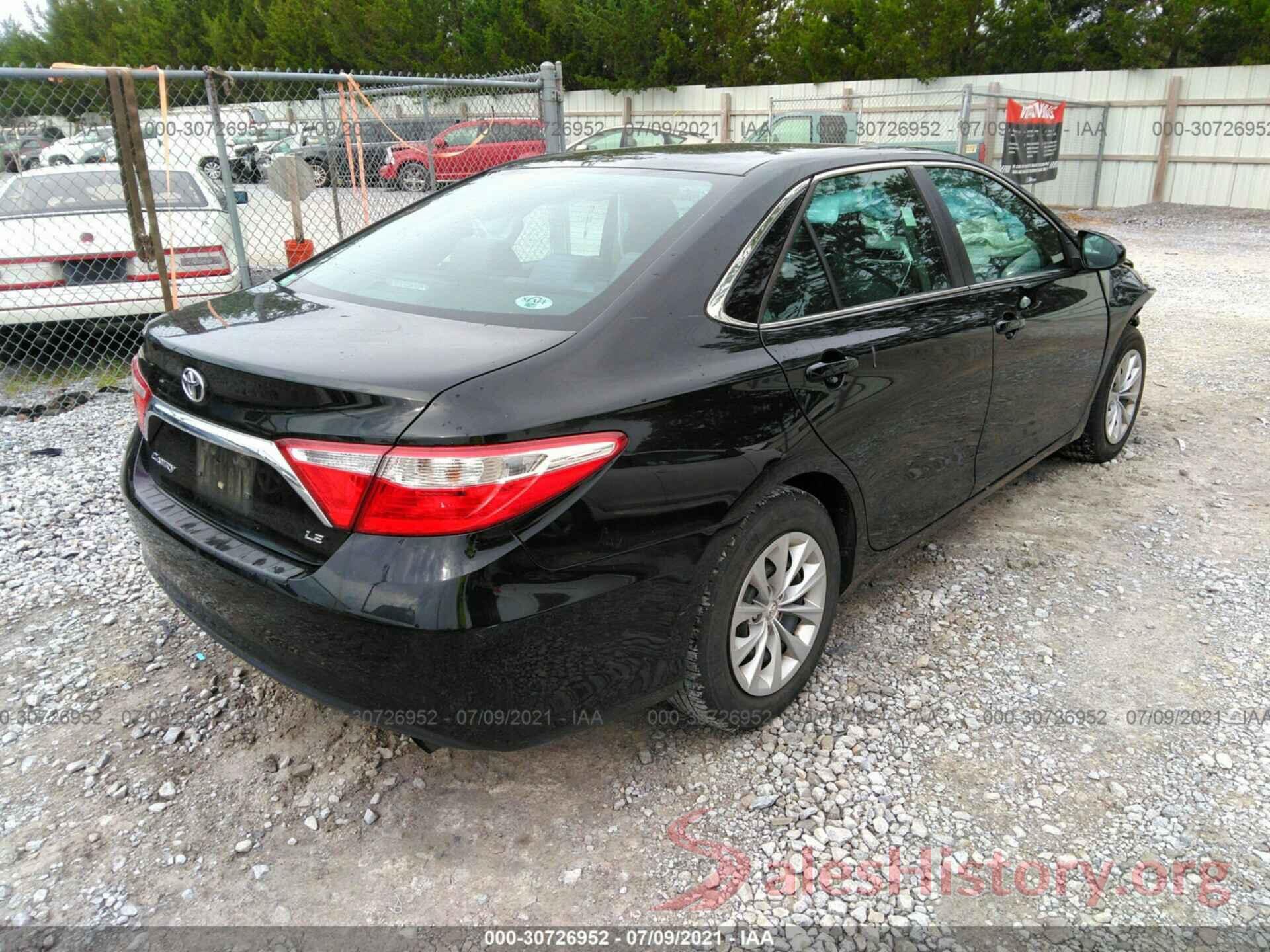 4T4BF1FK9GR580438 2016 TOYOTA CAMRY