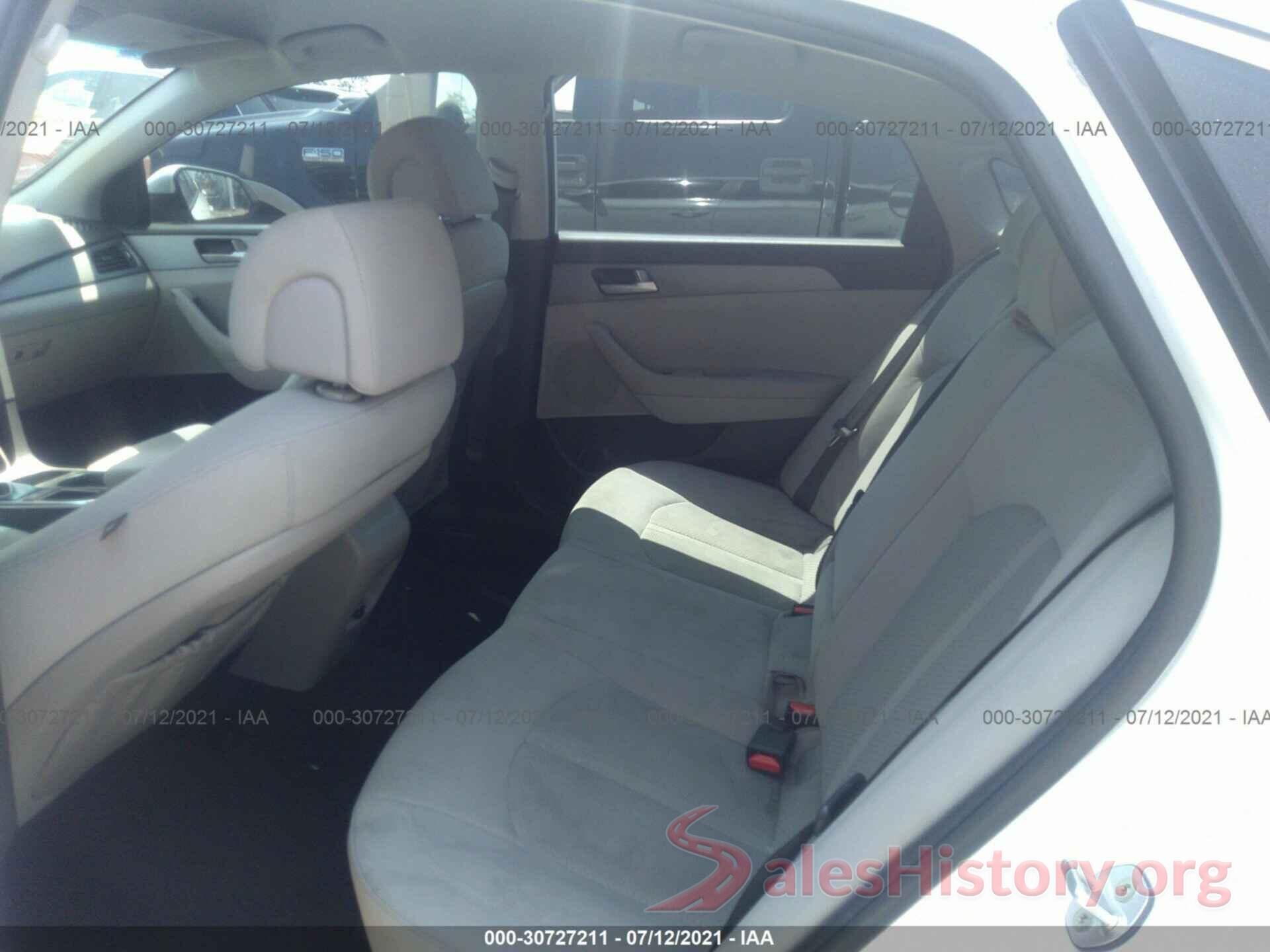 5NPE24AFXHH458301 2016 HYUNDAI SONATA