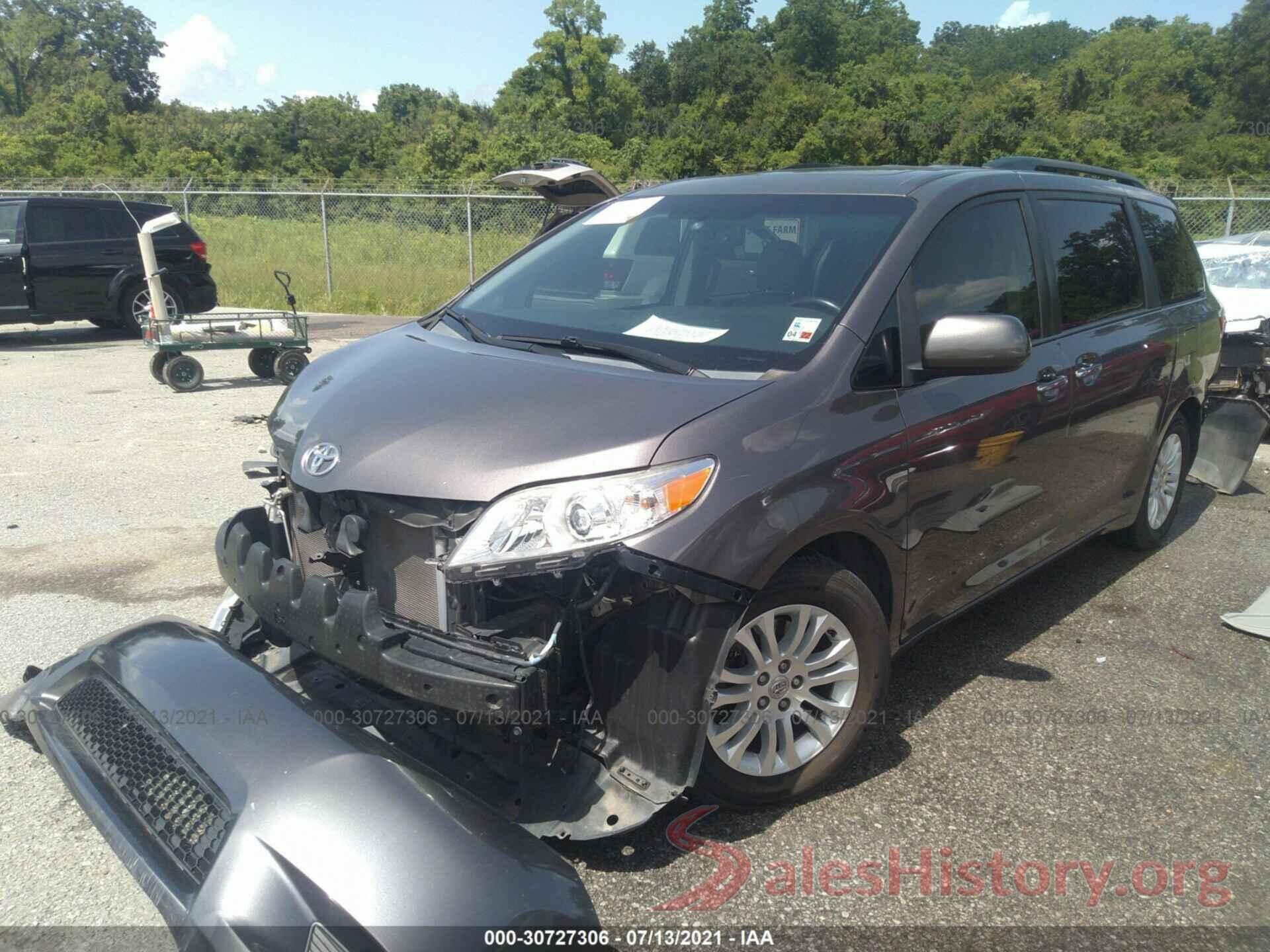 5TDYK3DC2GS712486 2016 TOYOTA SIENNA