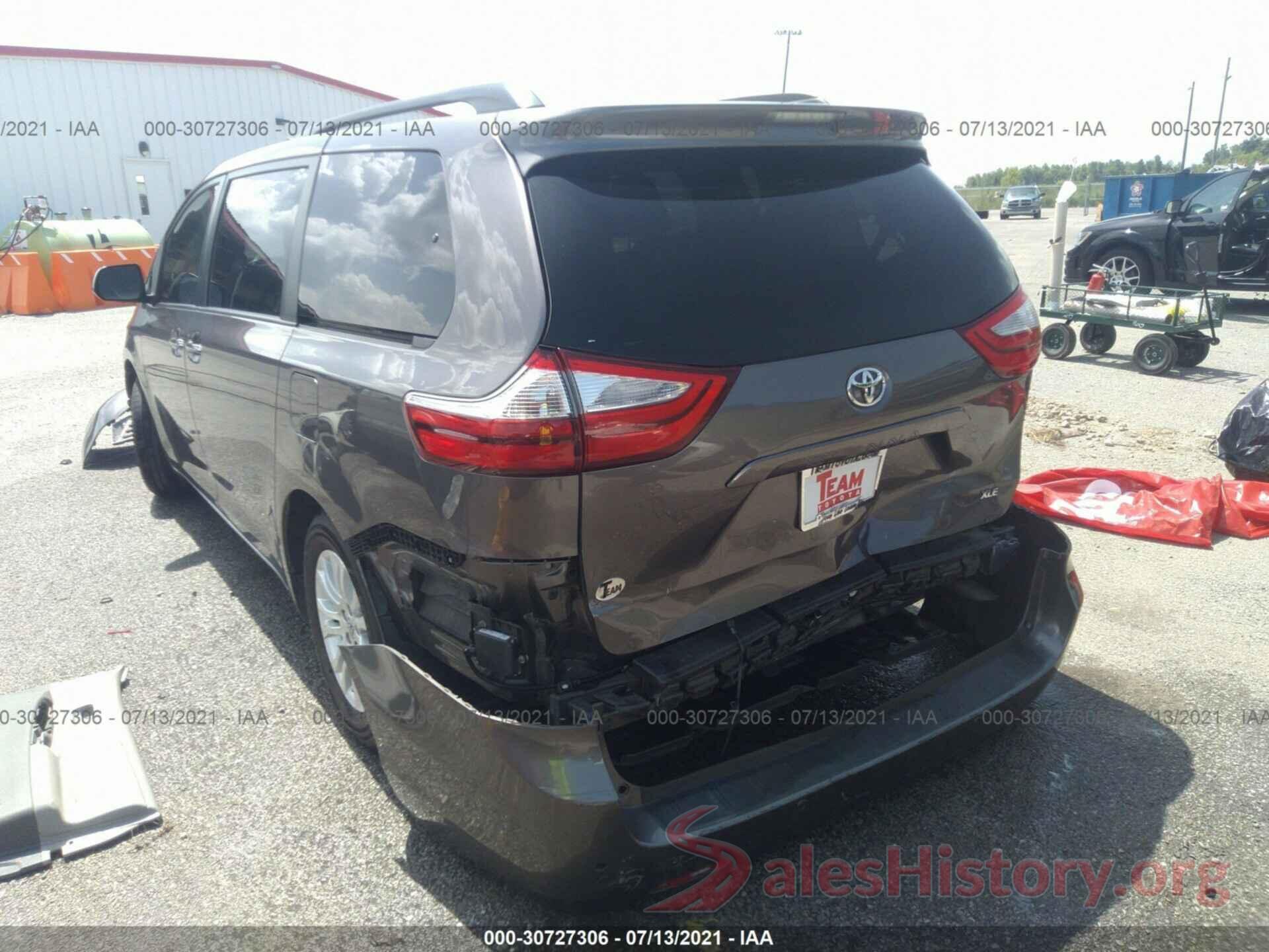 5TDYK3DC2GS712486 2016 TOYOTA SIENNA