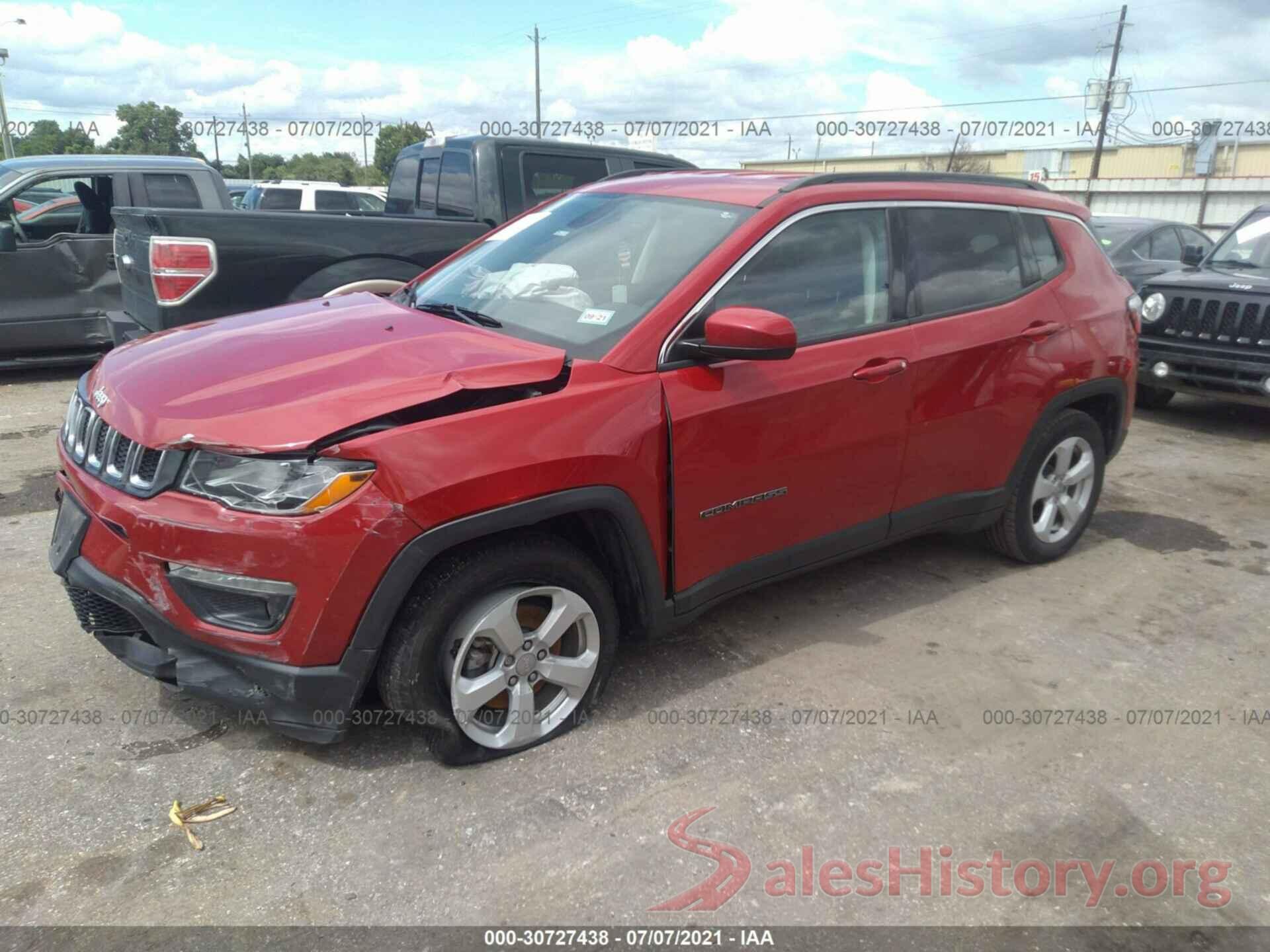 3C4NJCBB9HT632738 2017 JEEP COMPASS