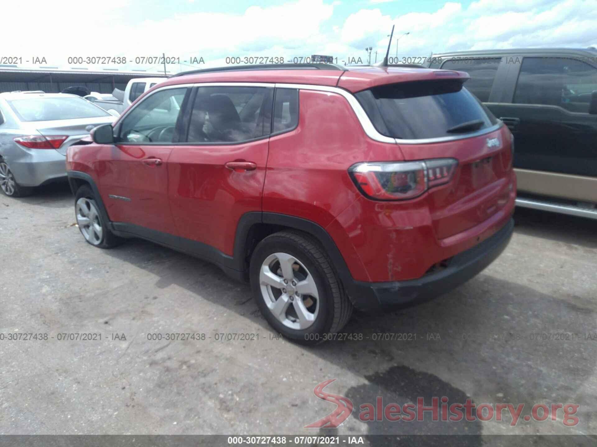 3C4NJCBB9HT632738 2017 JEEP COMPASS