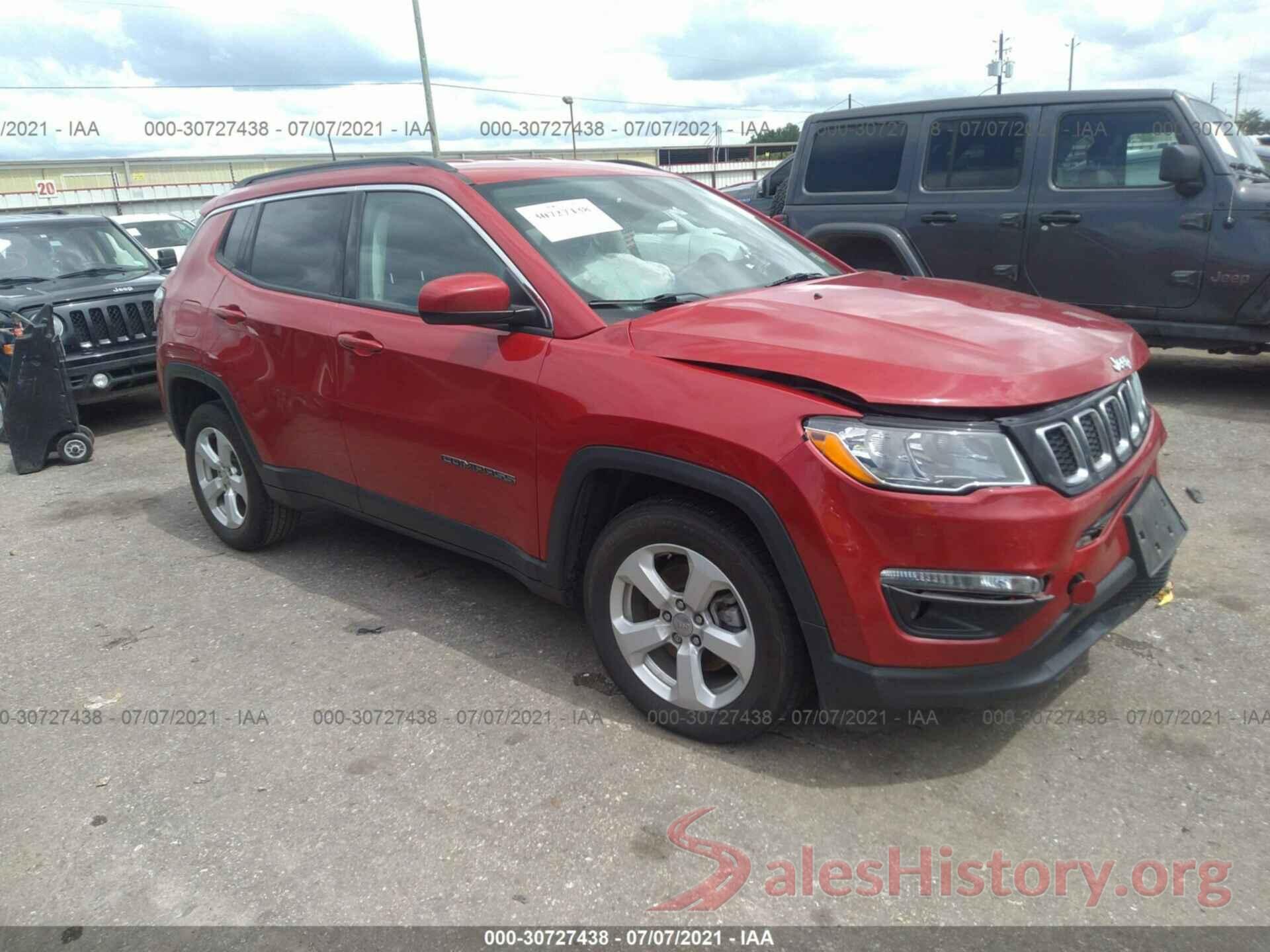 3C4NJCBB9HT632738 2017 JEEP COMPASS