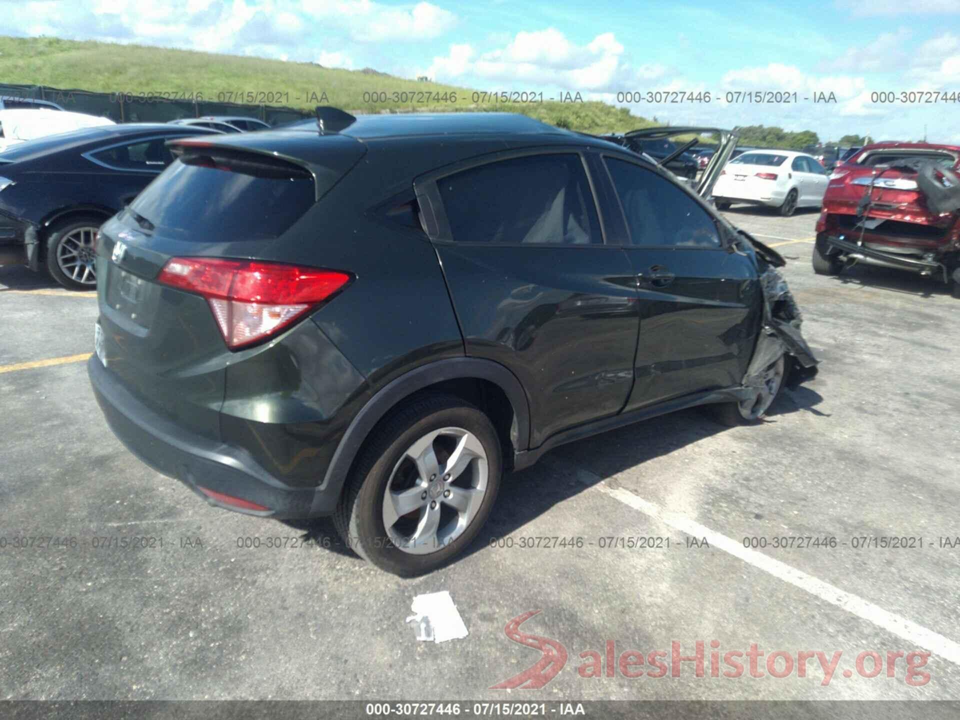 3CZRU5H51GM738626 2016 HONDA HR-V