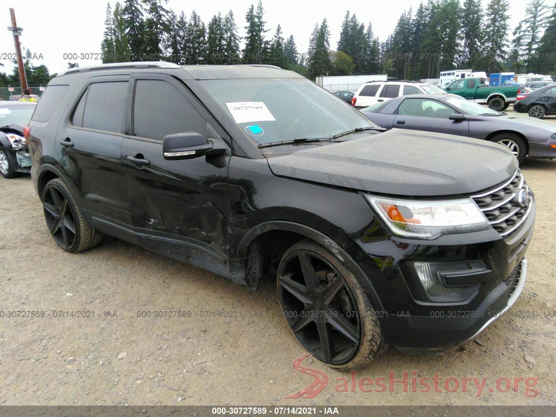 1FM5K7D88GGB17170 2016 FORD EXPLORER