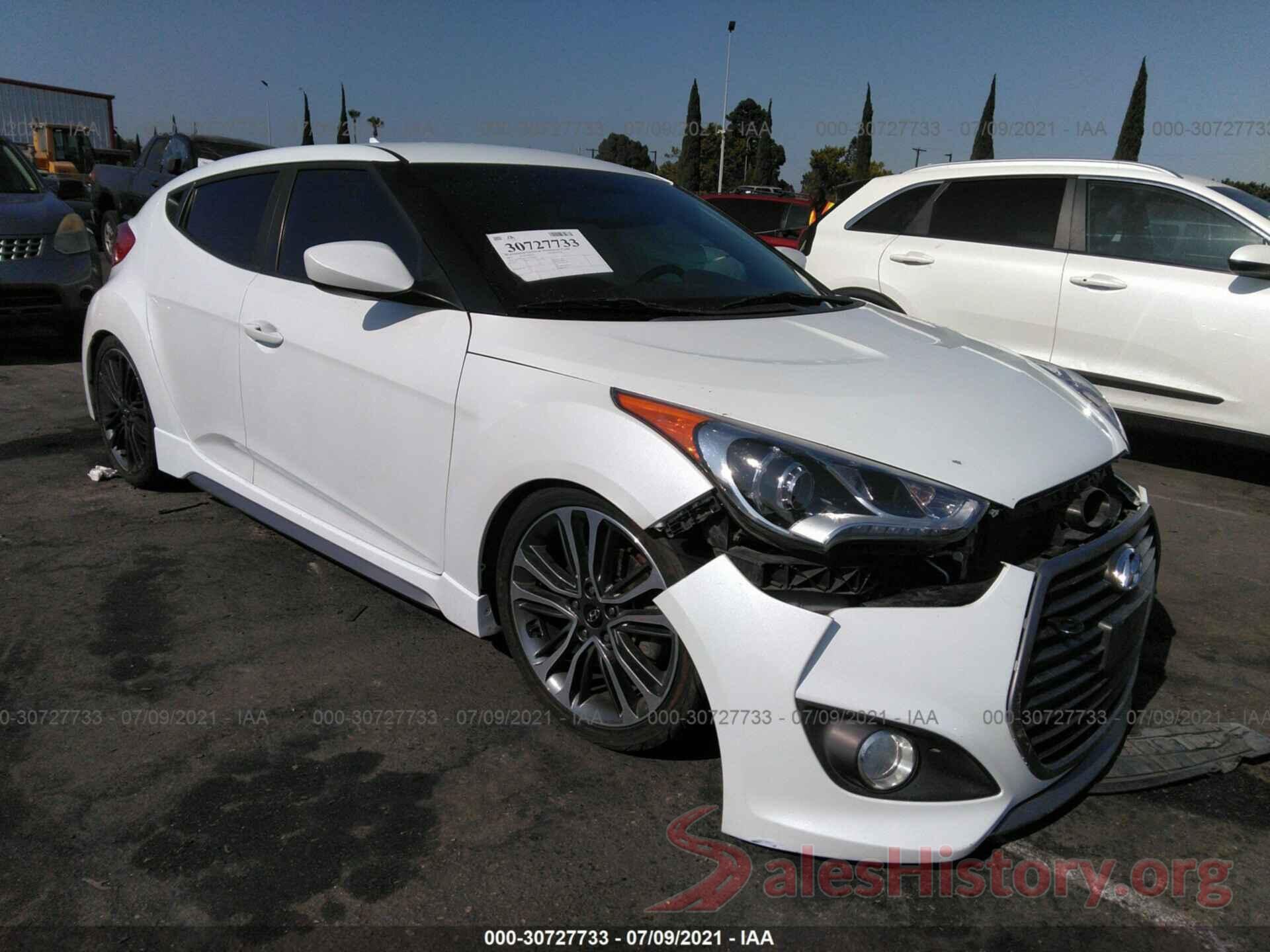 KMHTC6AE3GU293666 2016 HYUNDAI VELOSTER