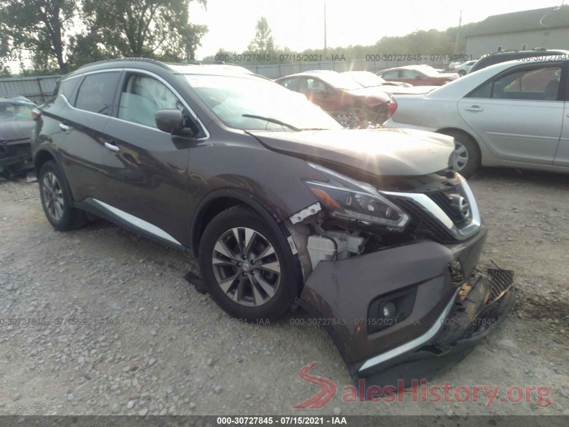 5N1AZ2MH5JN102979 2018 NISSAN MURANO