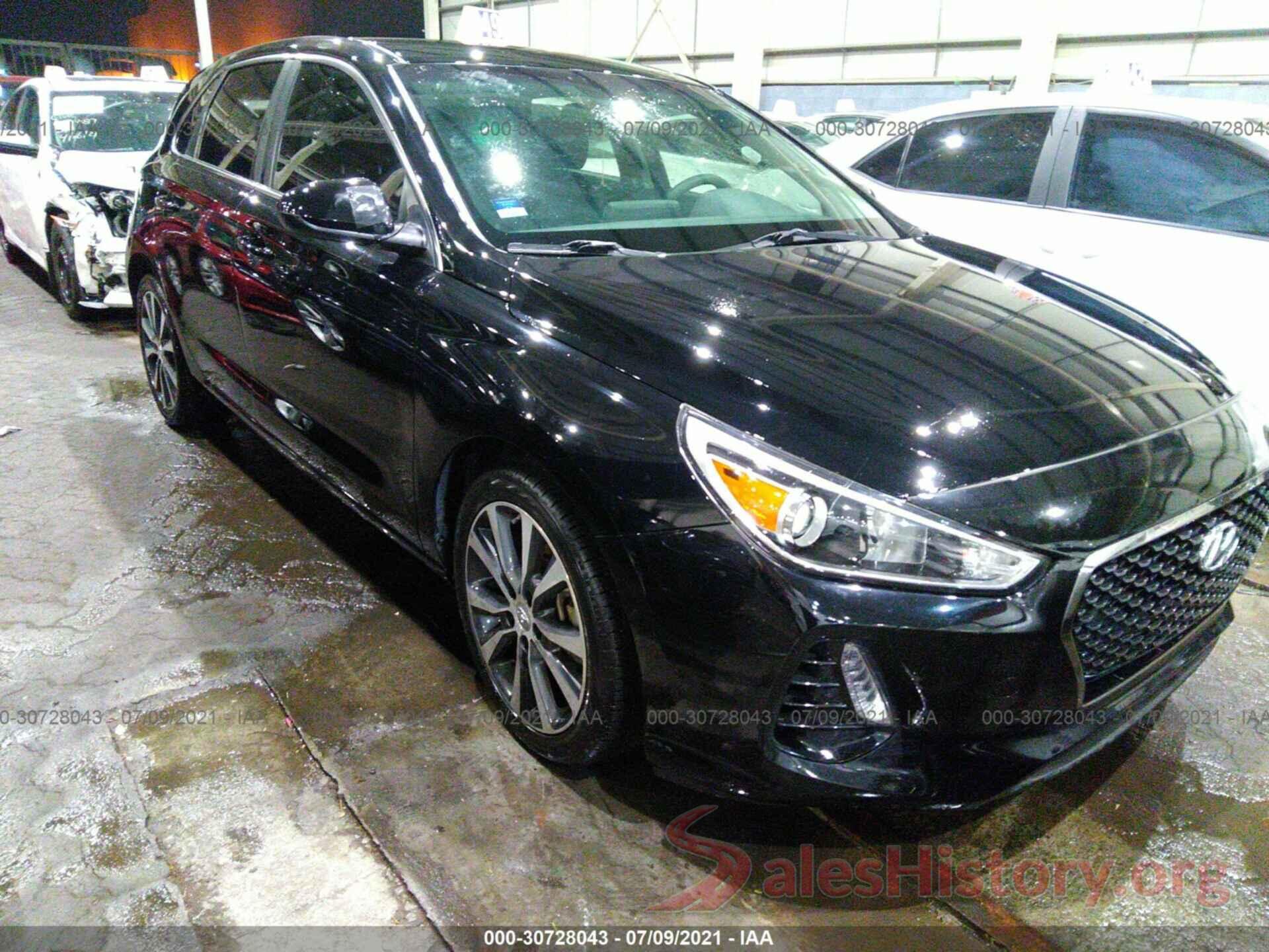 KMHH35L0000022377 2018 HYUNDAI ELANTRA GT